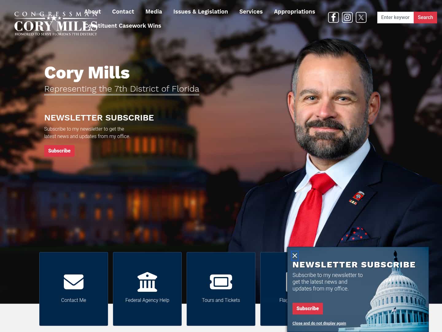 Latest website image capture