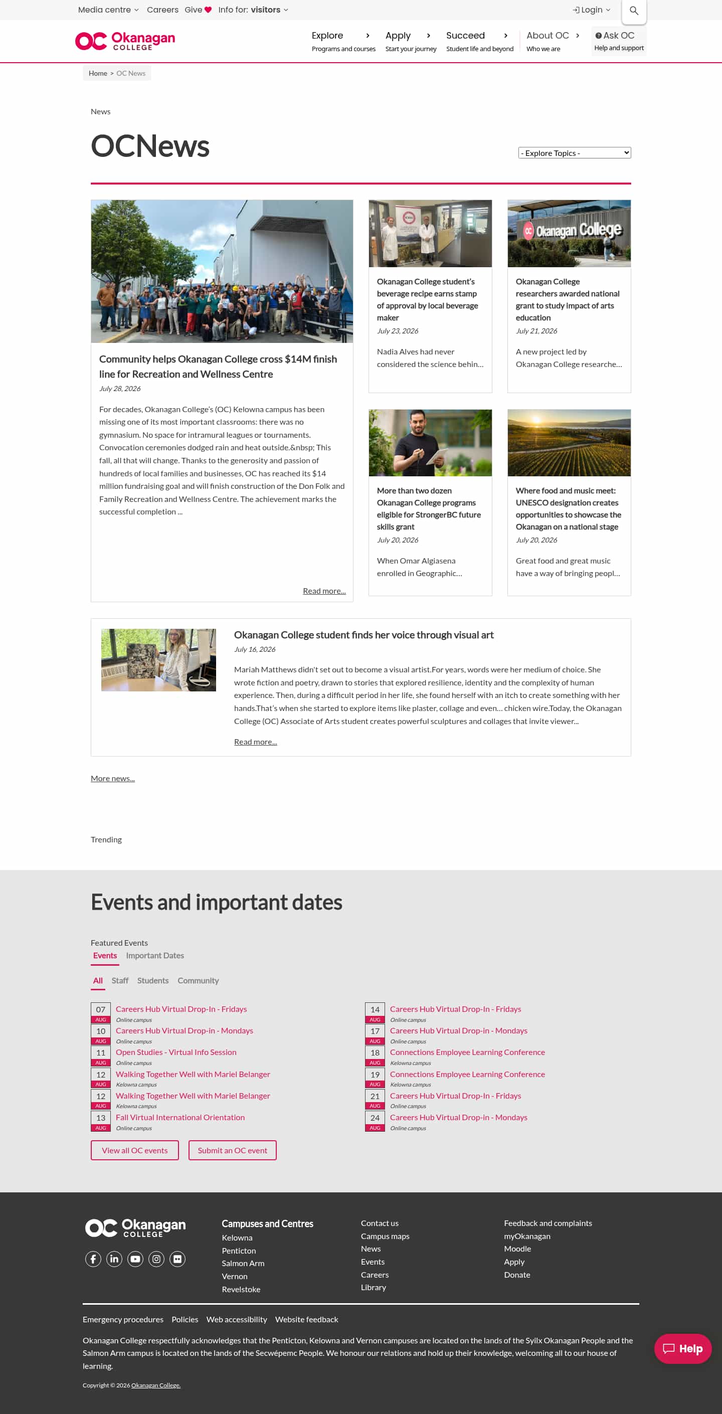 Latest website image capture