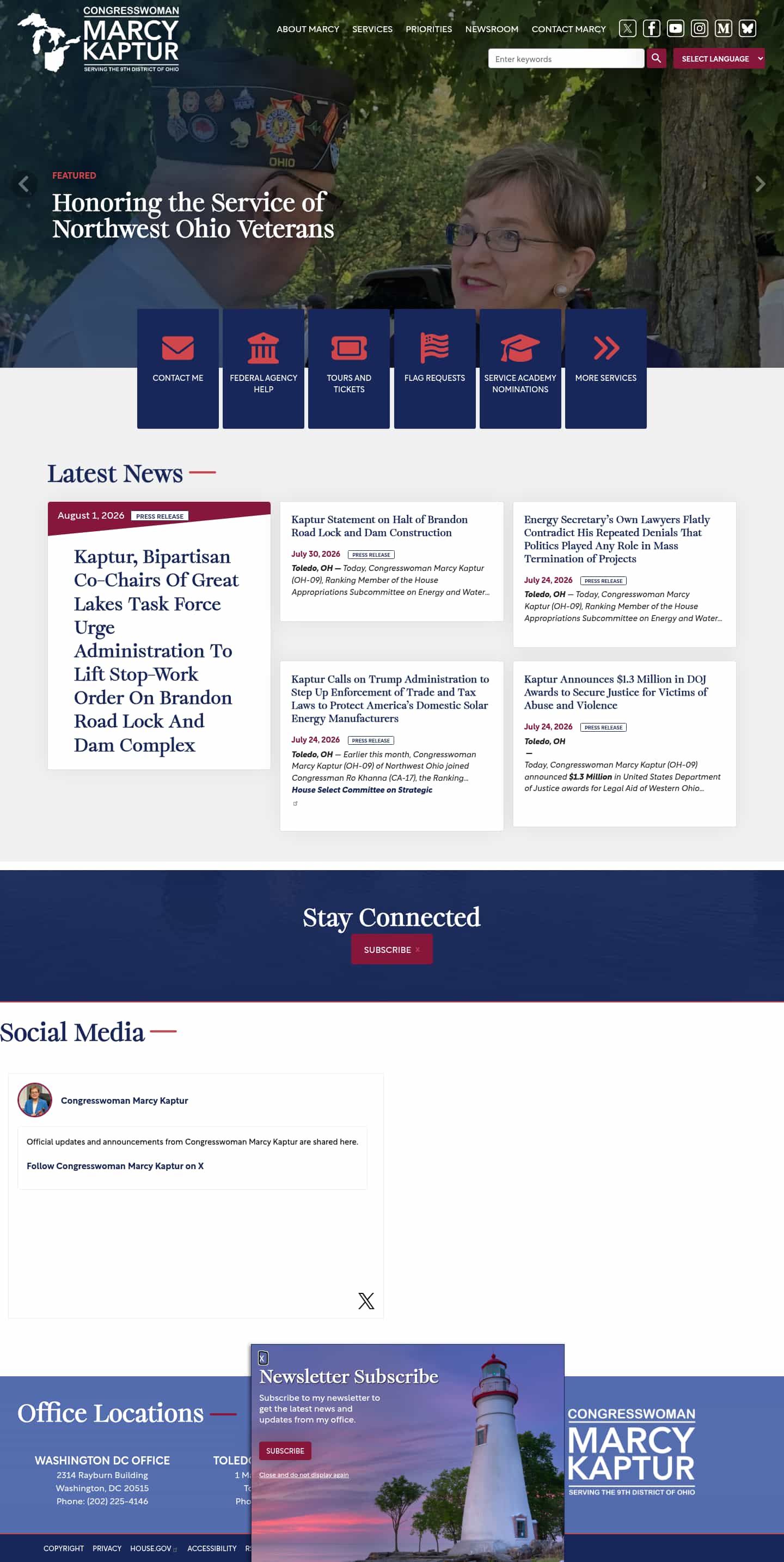 Latest website image capture