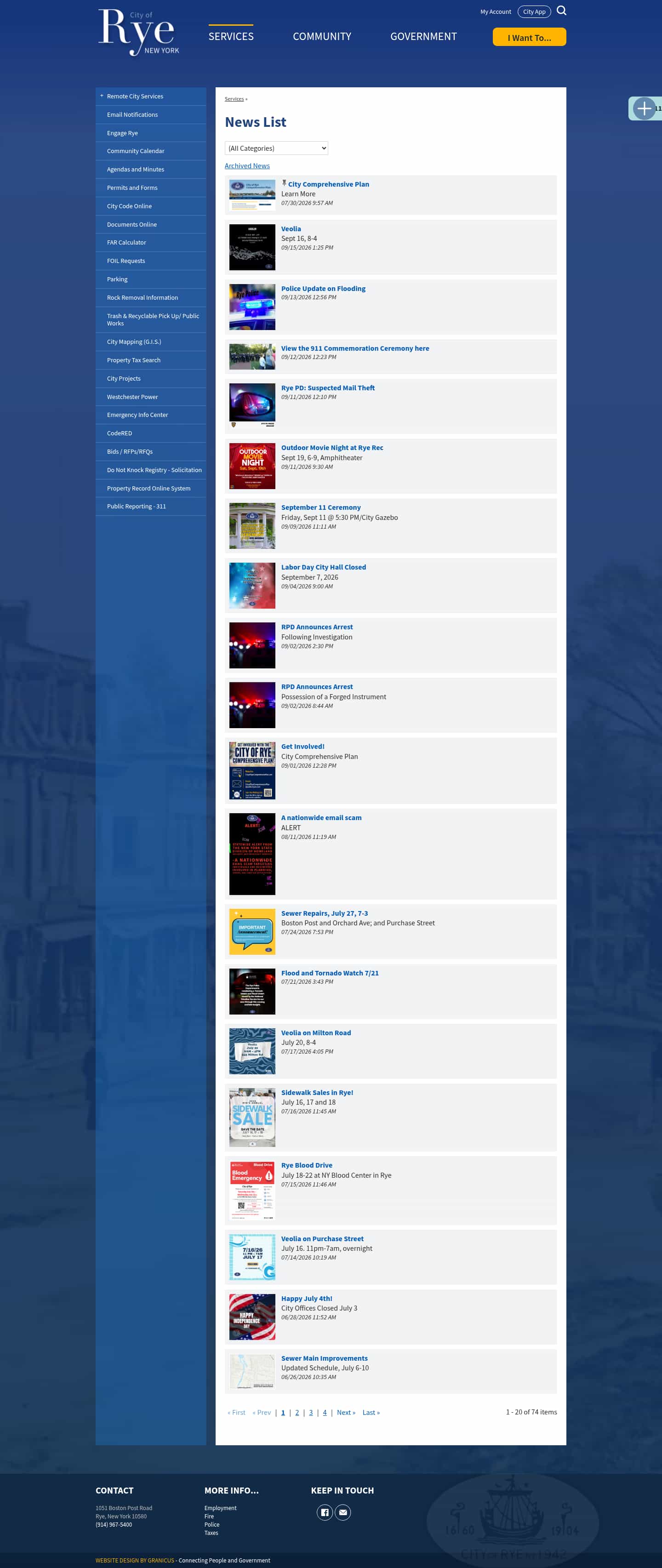 Latest website image capture
