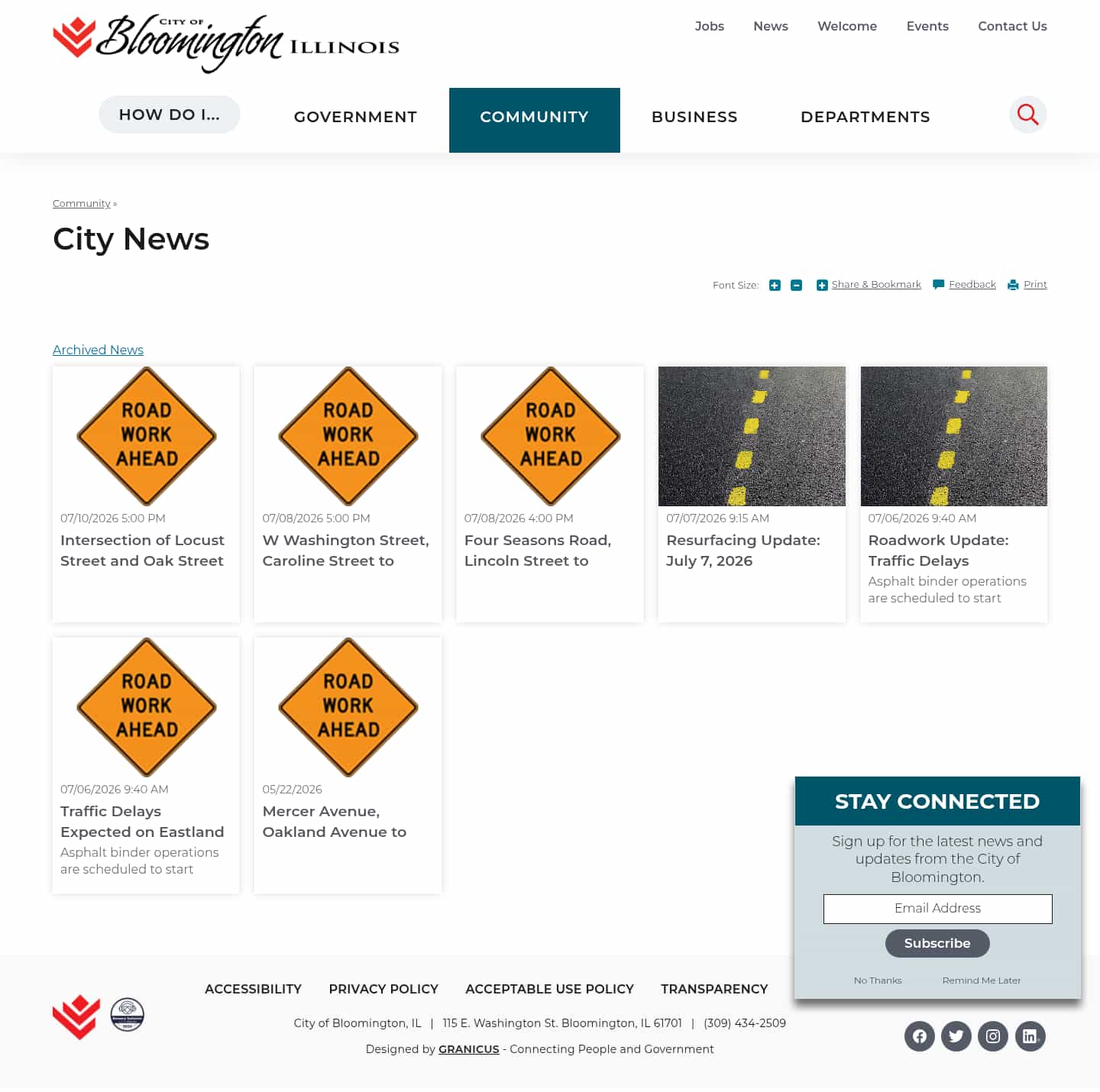 Latest website image capture