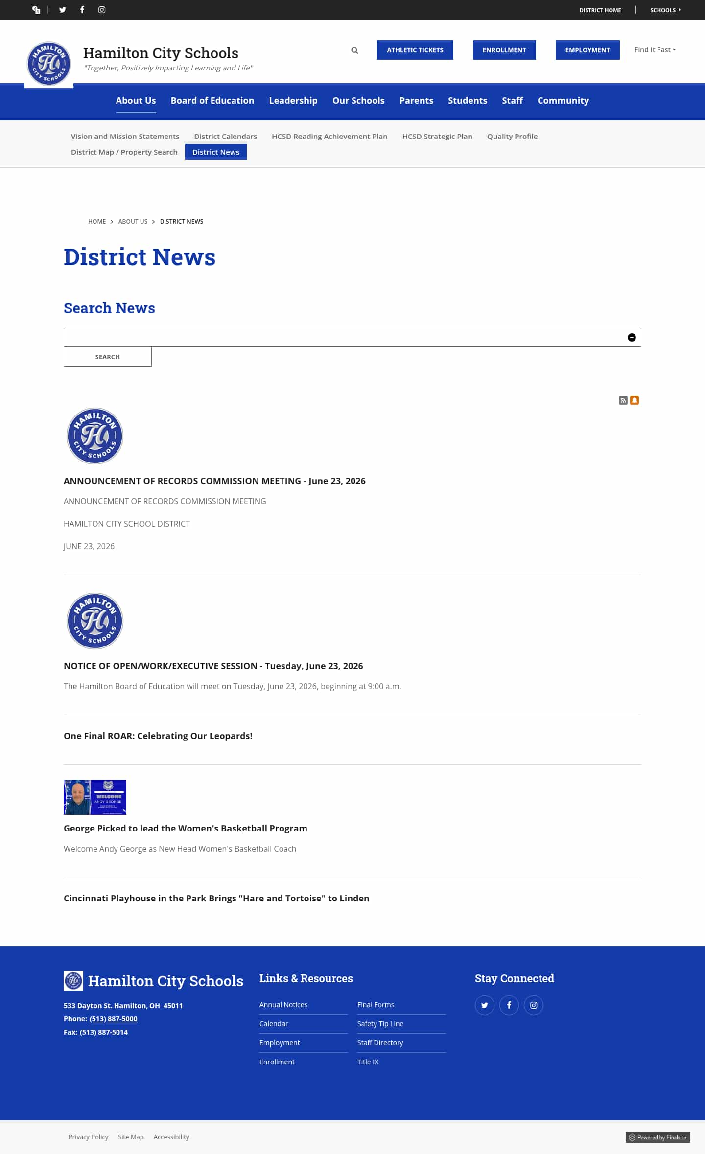 Latest website image capture