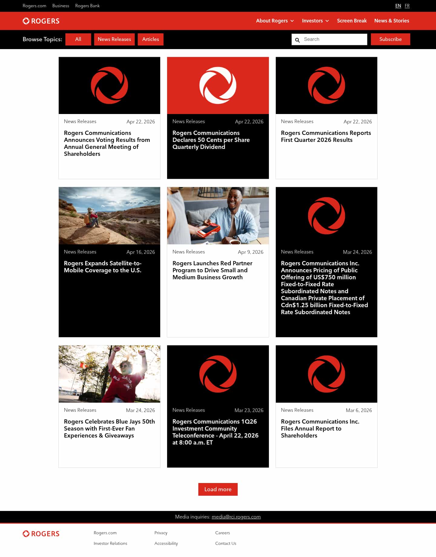 Latest website image capture