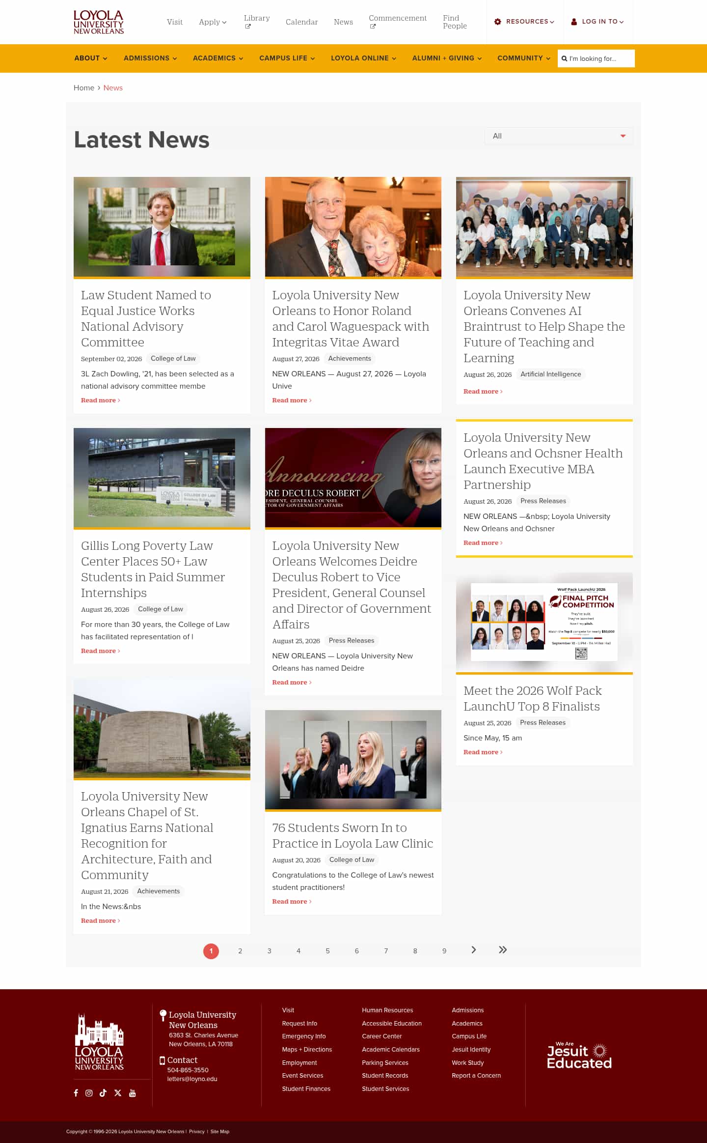 Latest website image capture