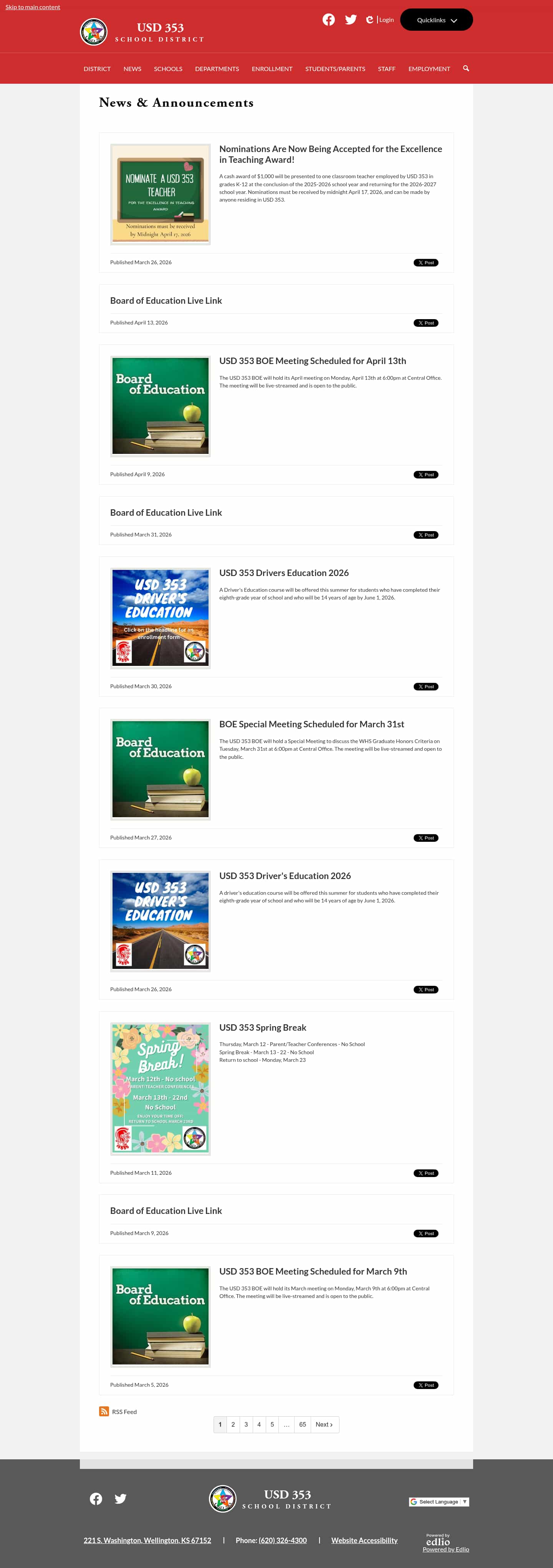 Latest website image capture