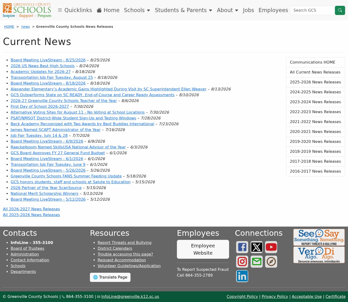 Latest website image capture