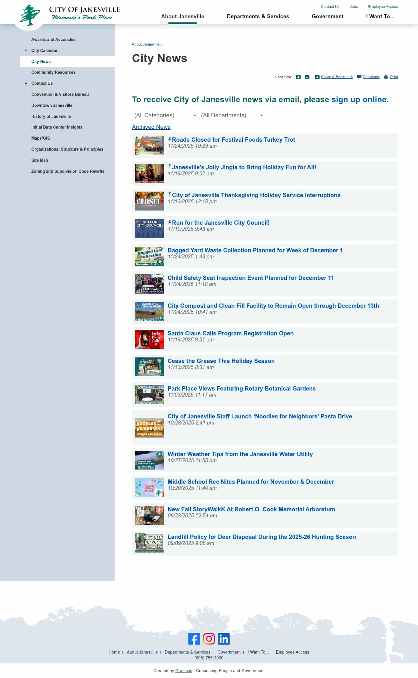 Latest website image capture