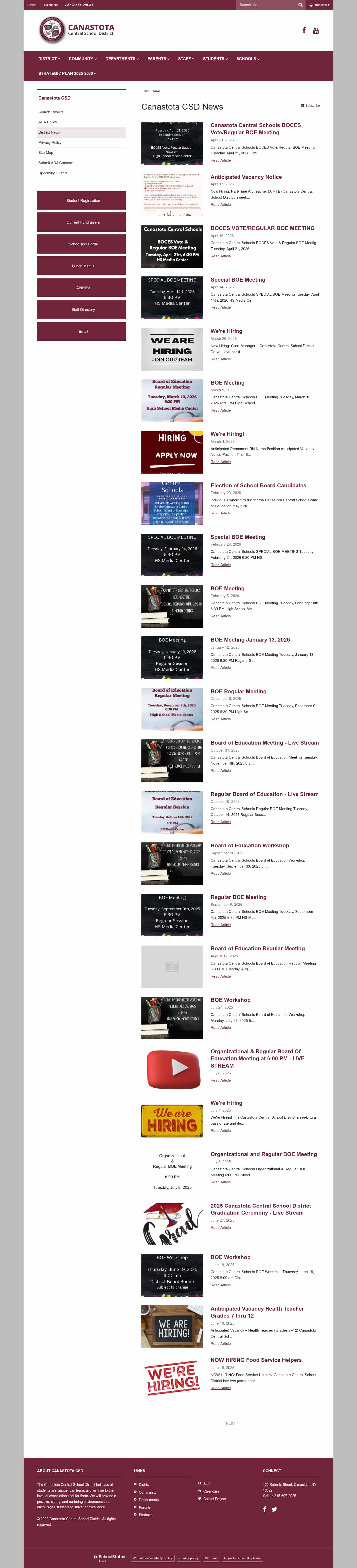 Latest website image capture