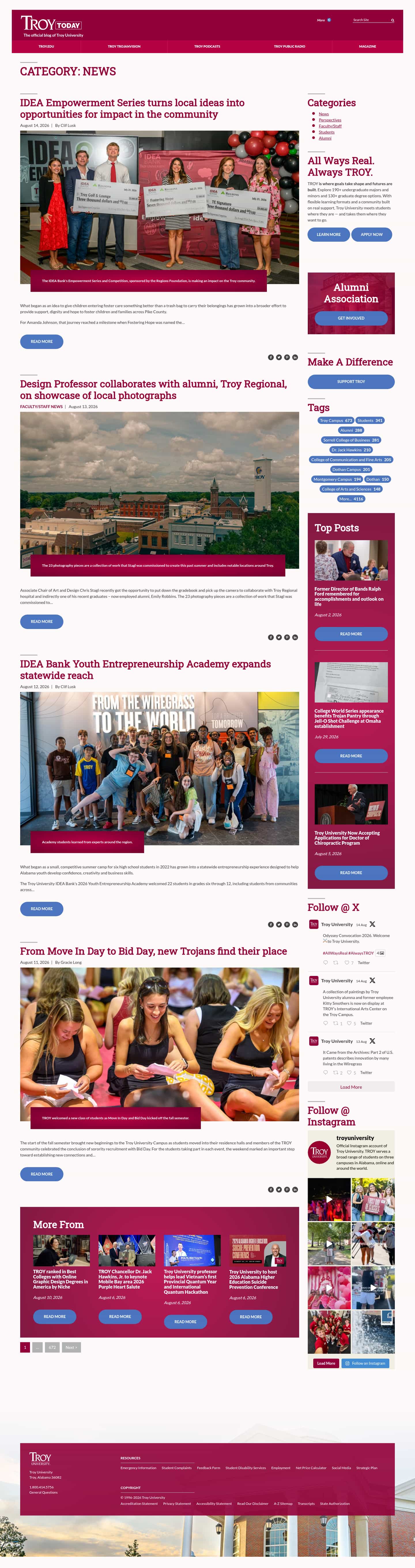 Latest website image capture