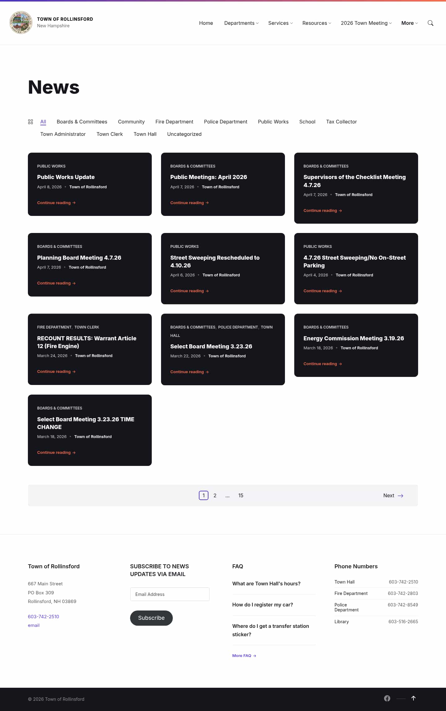 Latest website image capture