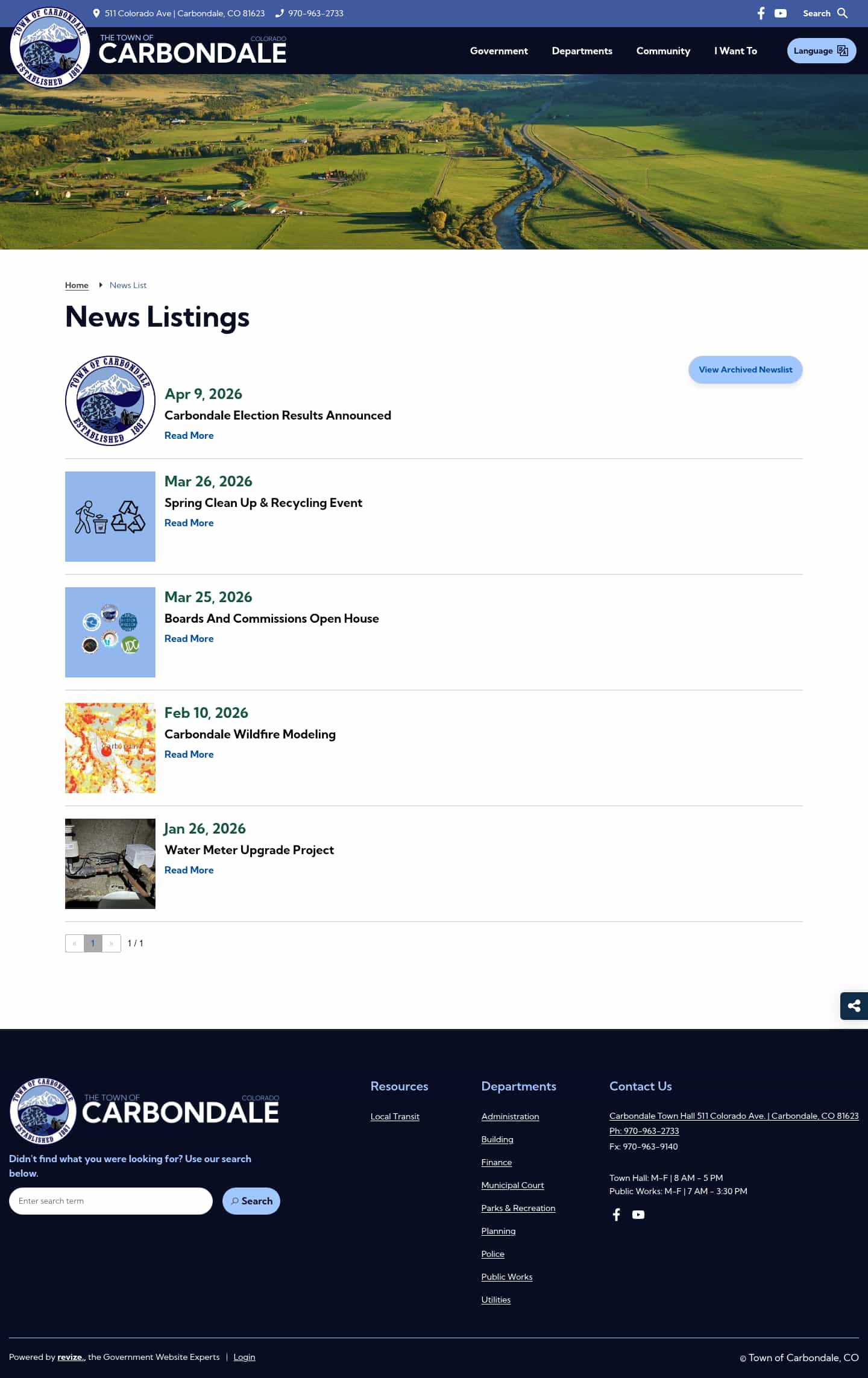 Latest website image capture