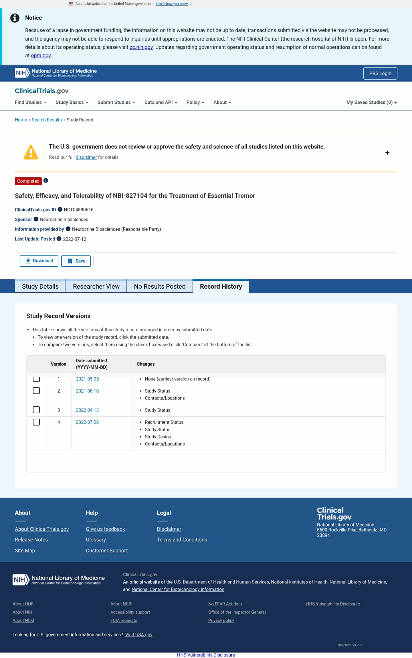 Latest website image capture