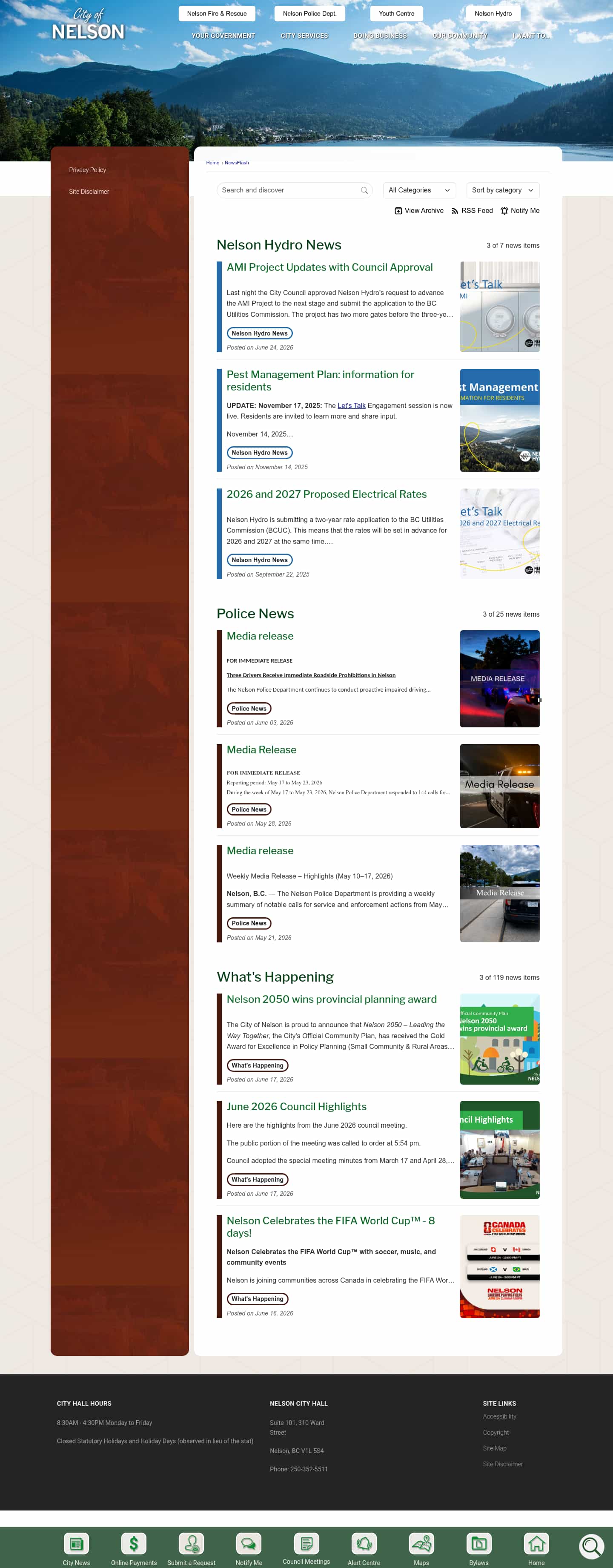 Latest website image capture