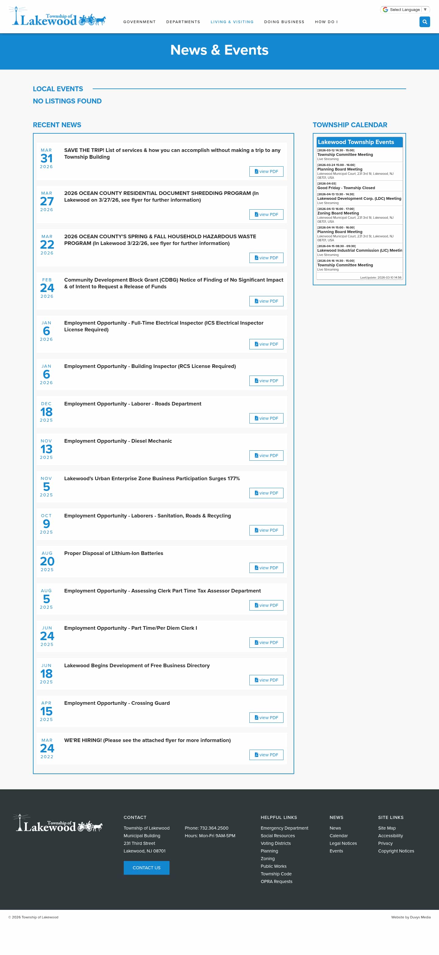 Latest website image capture