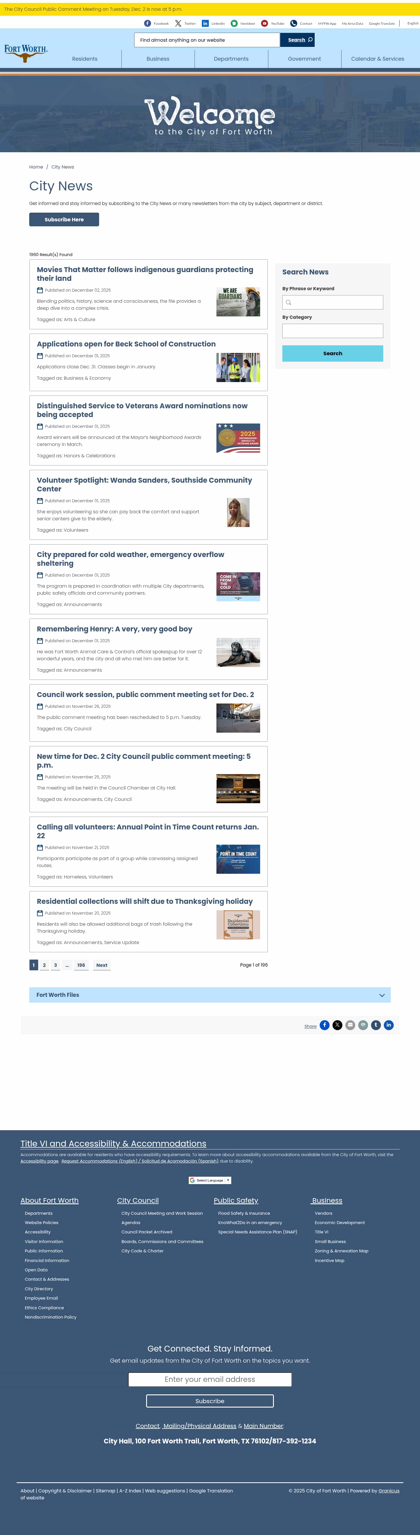 Latest website image capture