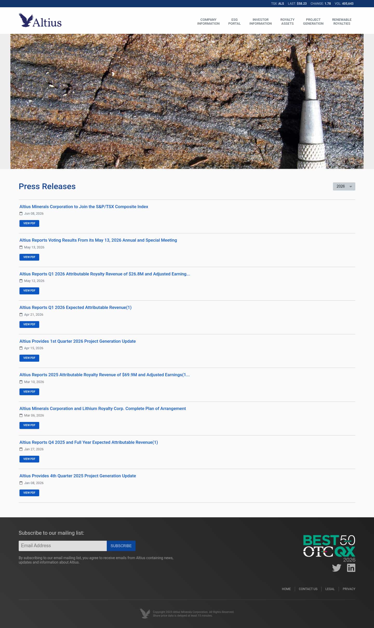Latest website image capture