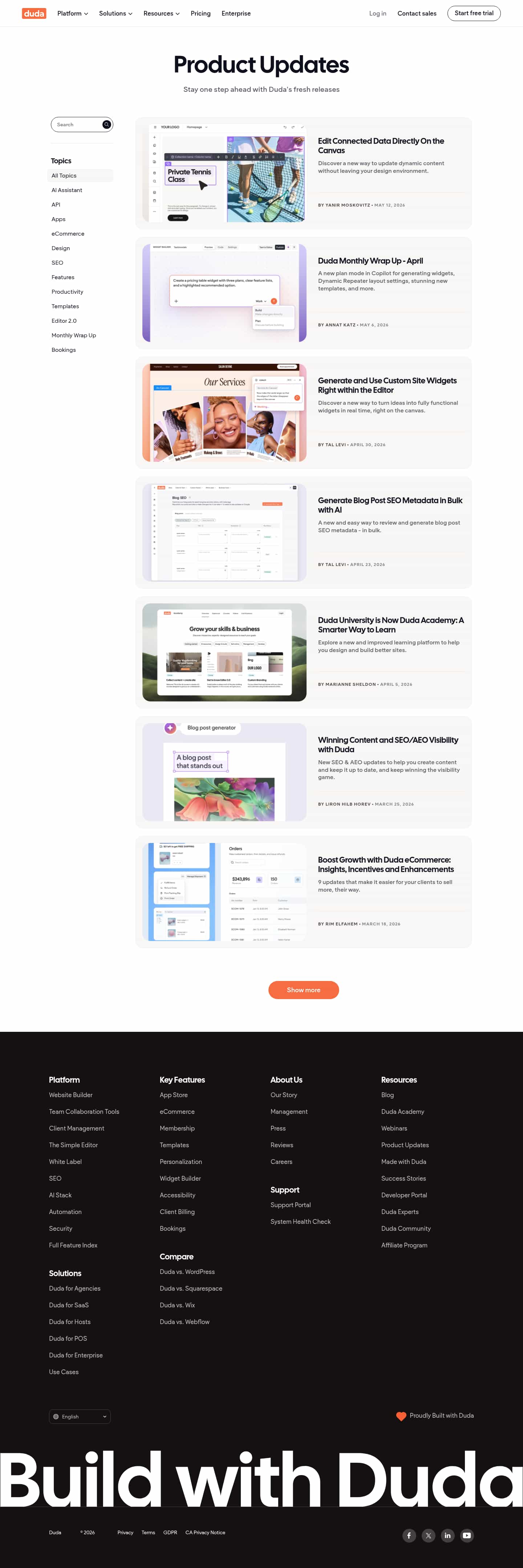 Latest website image capture