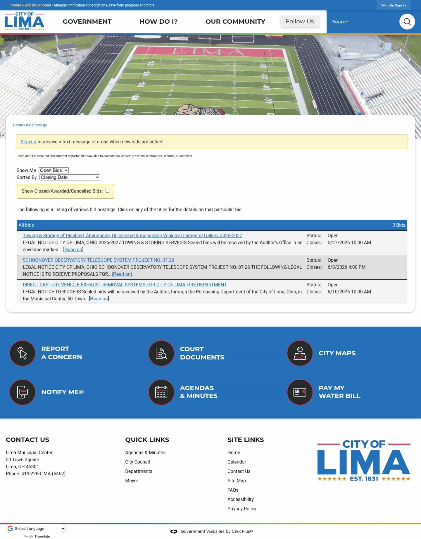Latest website image capture