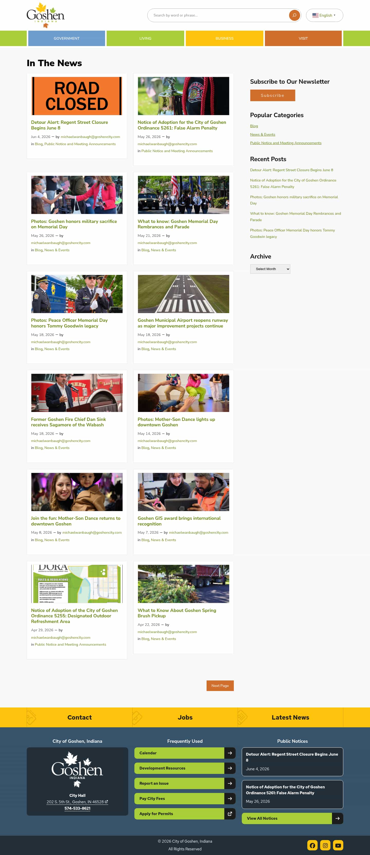 Latest website image capture