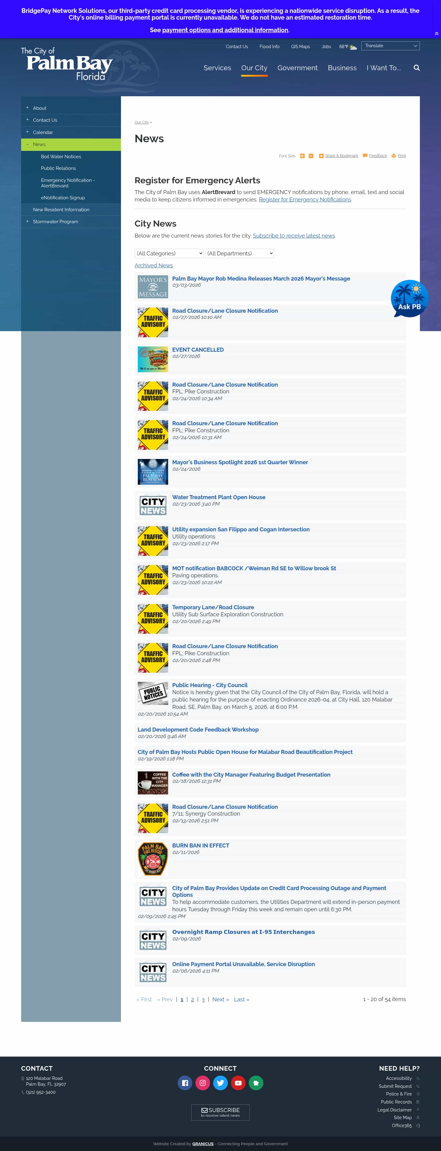 Latest website image capture