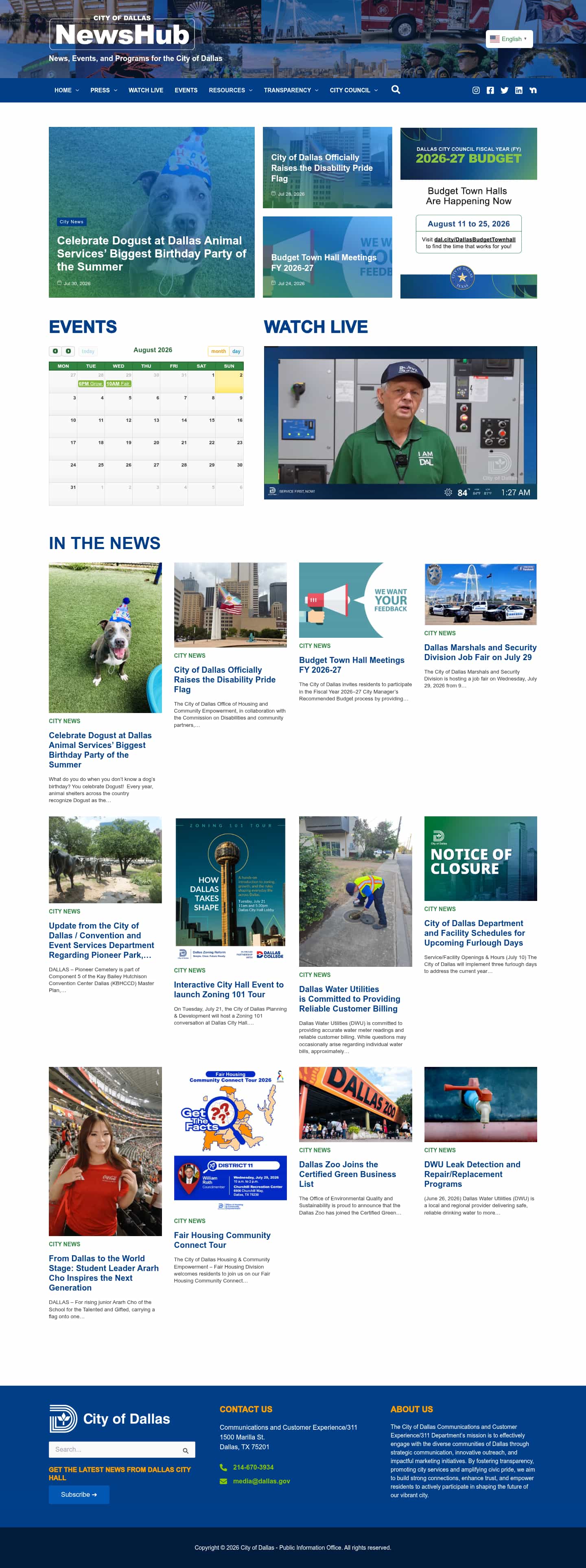 Latest website image capture