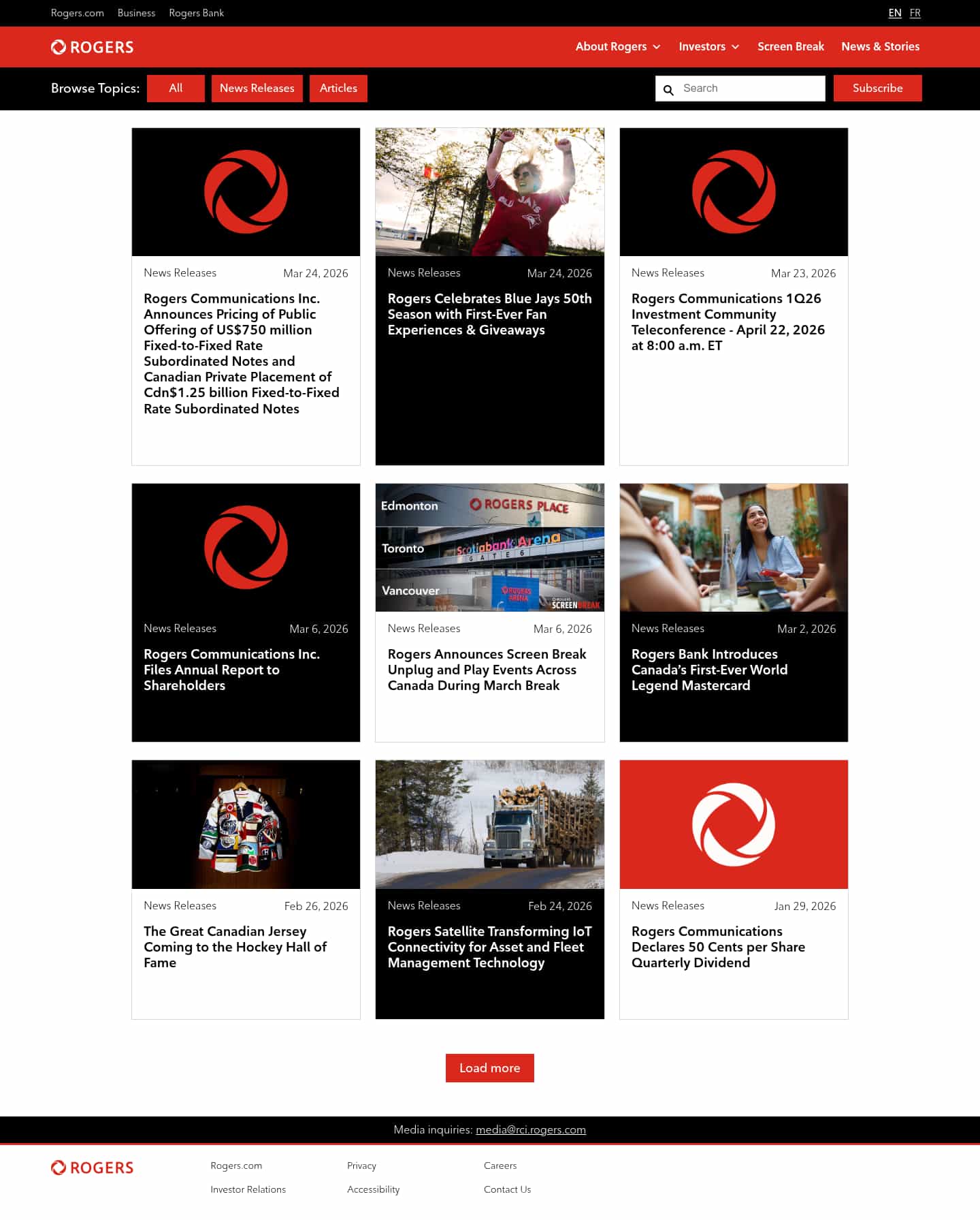 Latest website image capture