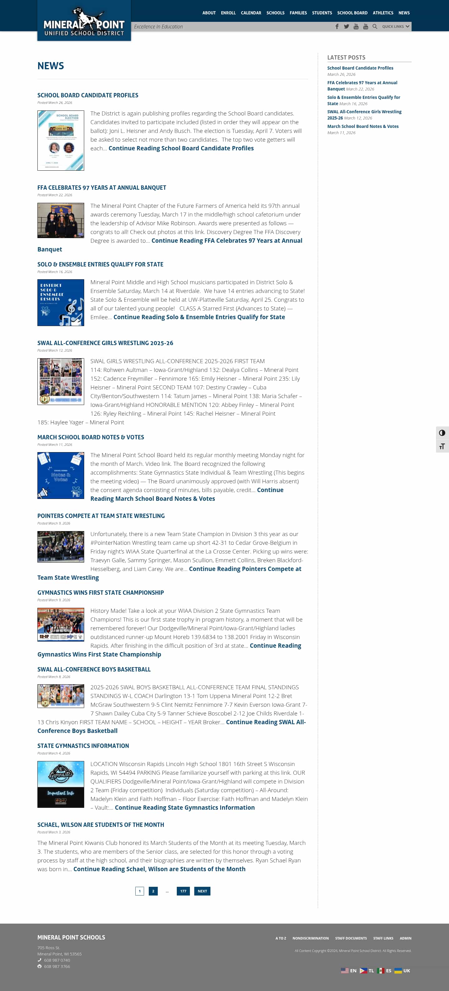 Latest website image capture