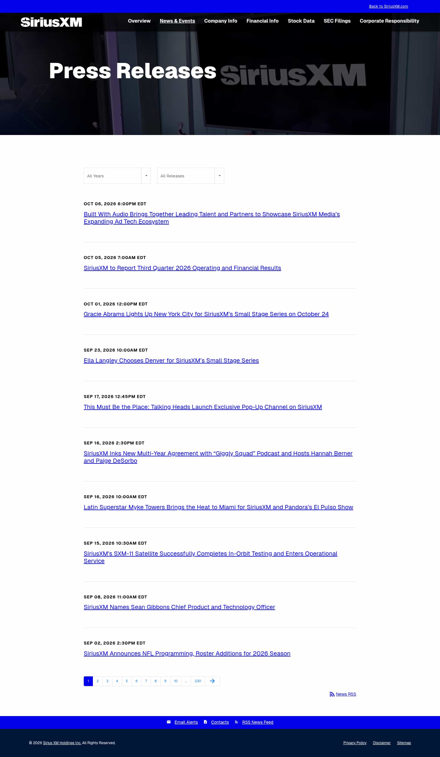 Latest website image capture