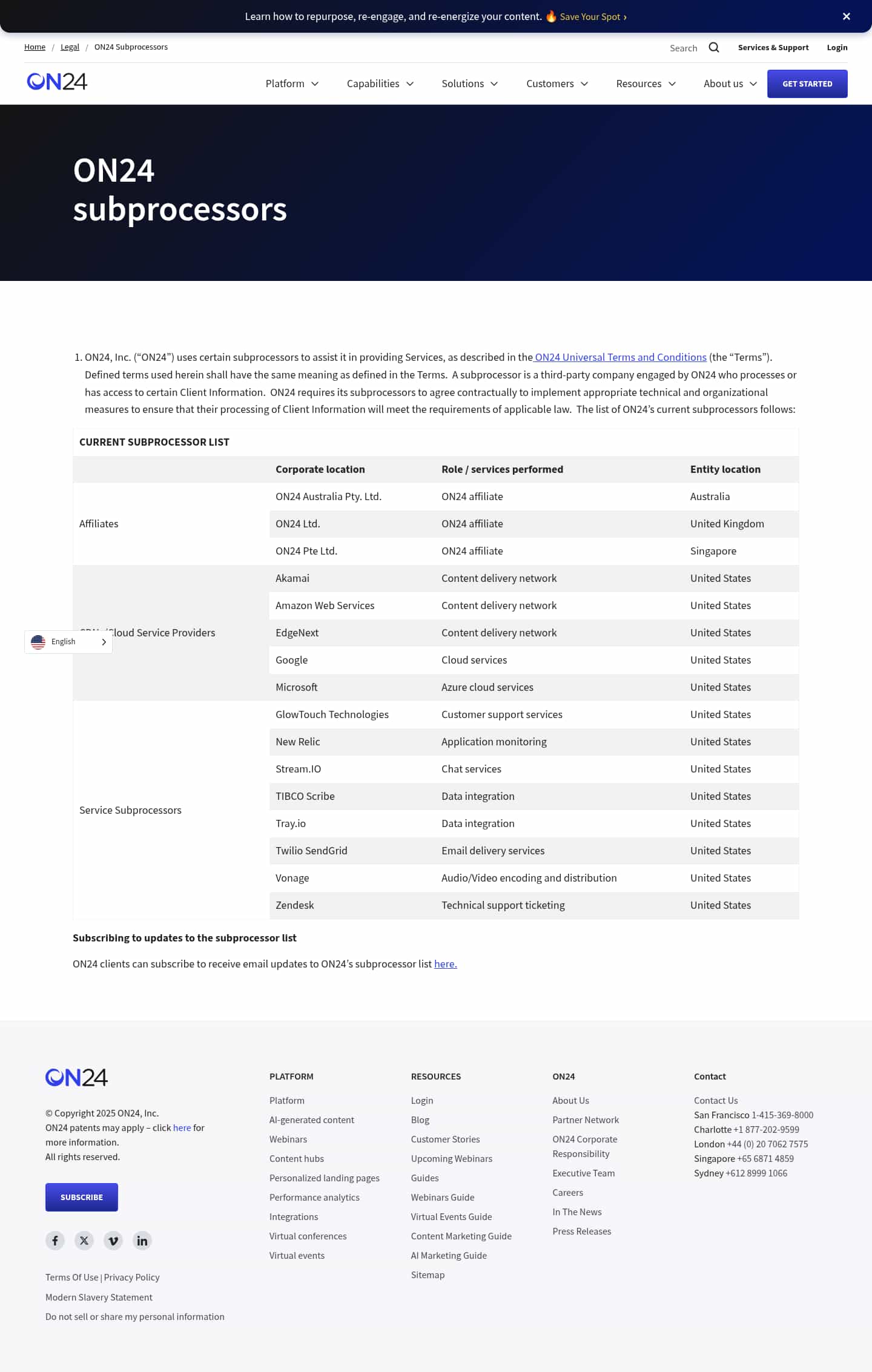 Latest website image capture