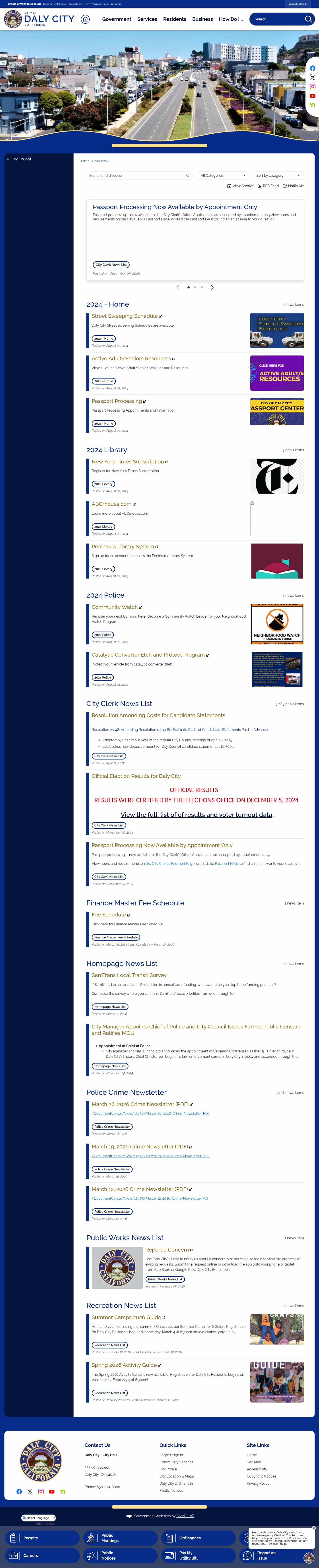 Latest website image capture