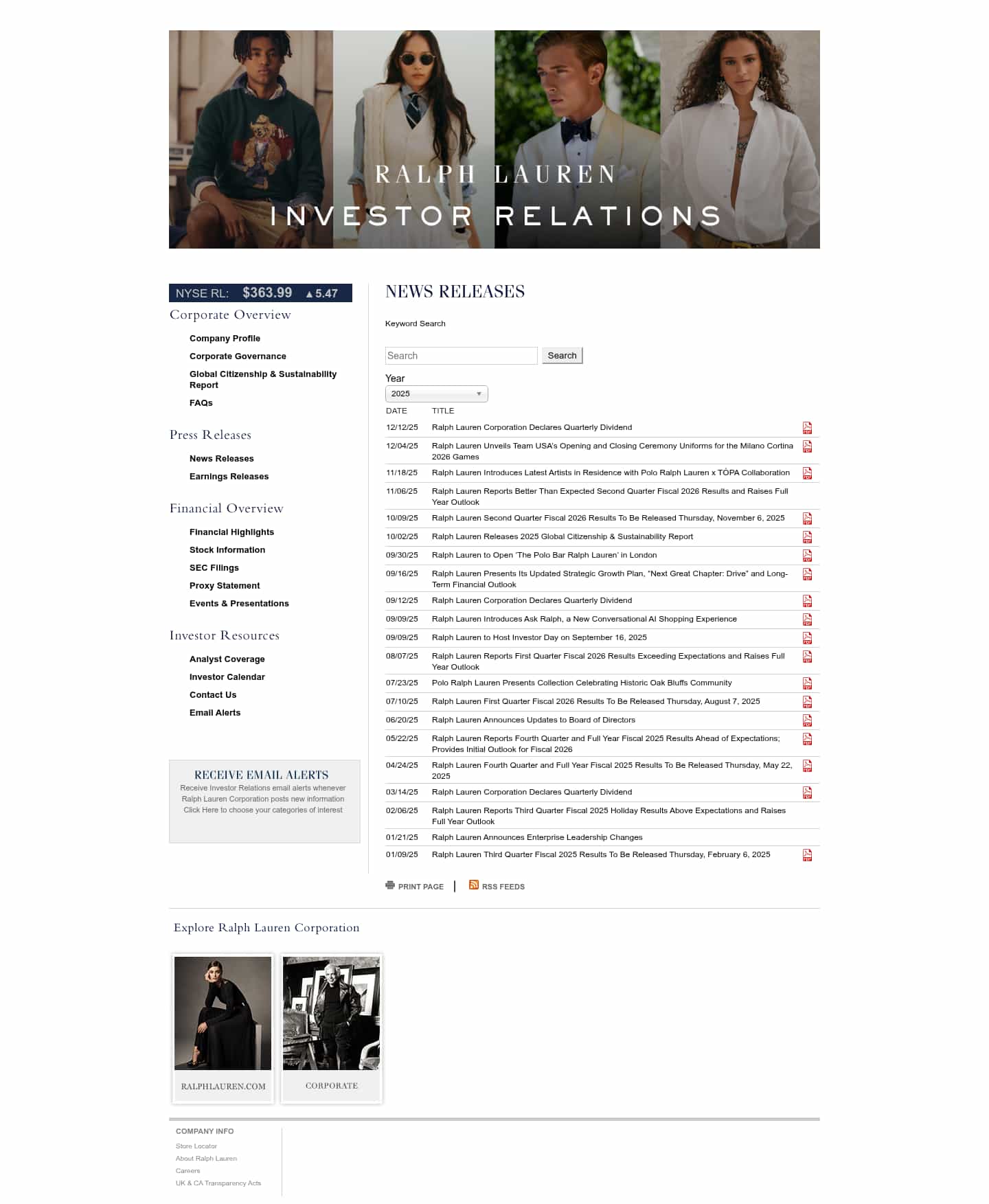 Latest website image capture