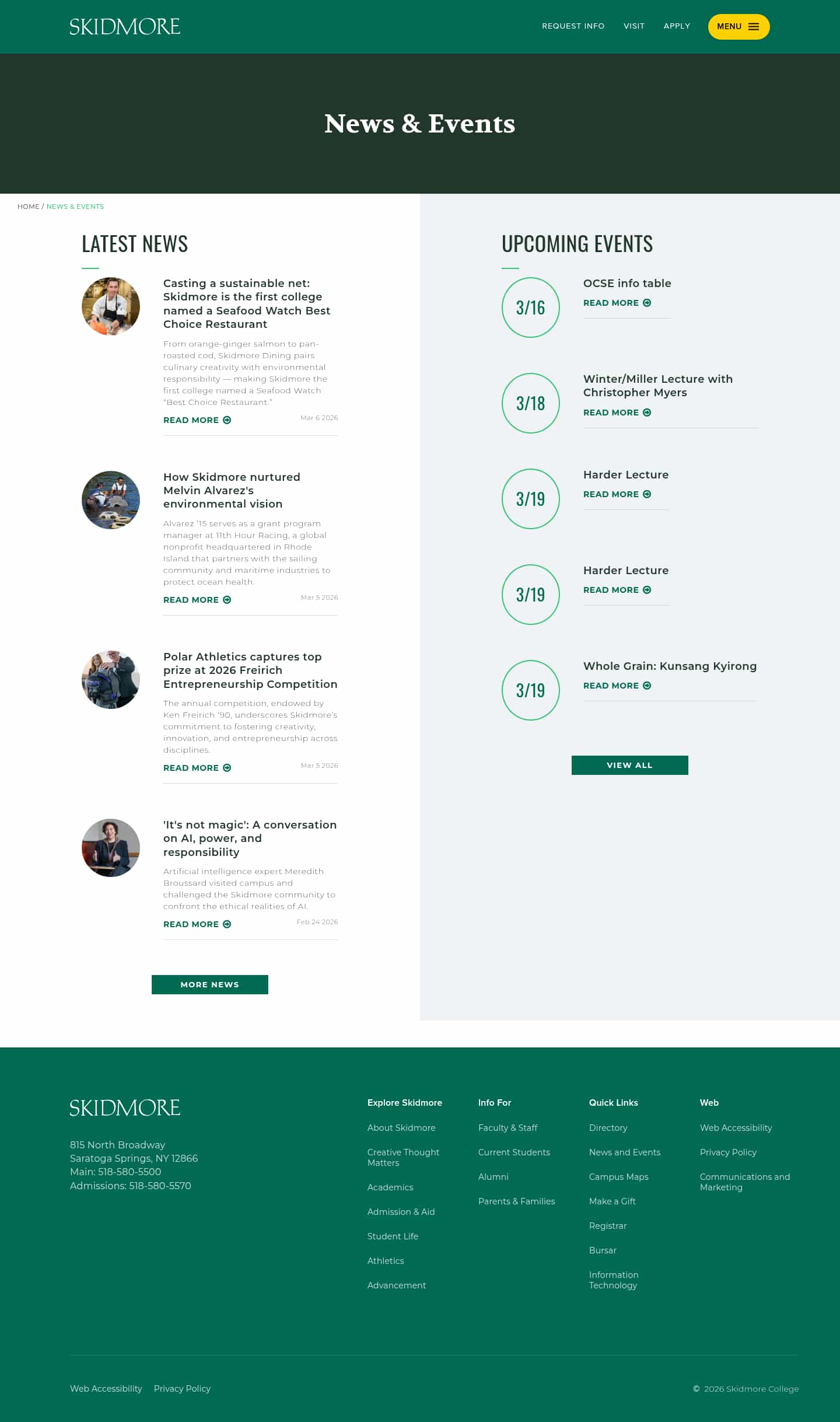 Latest website image capture