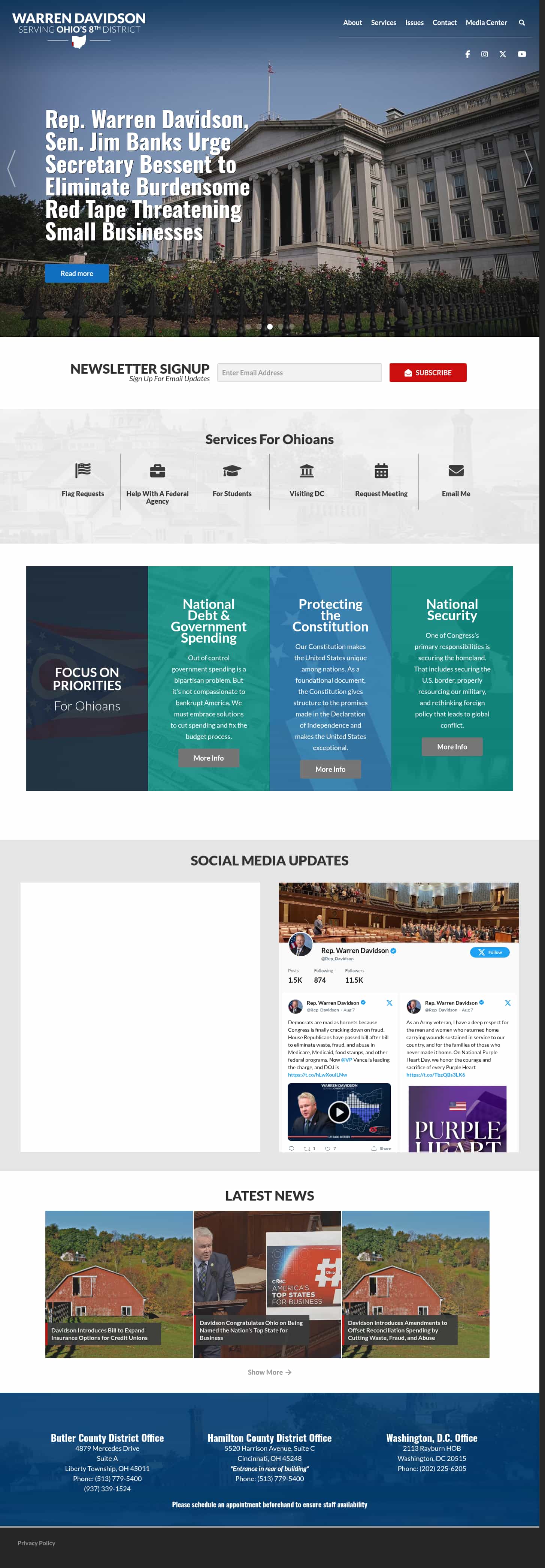 Latest website image capture