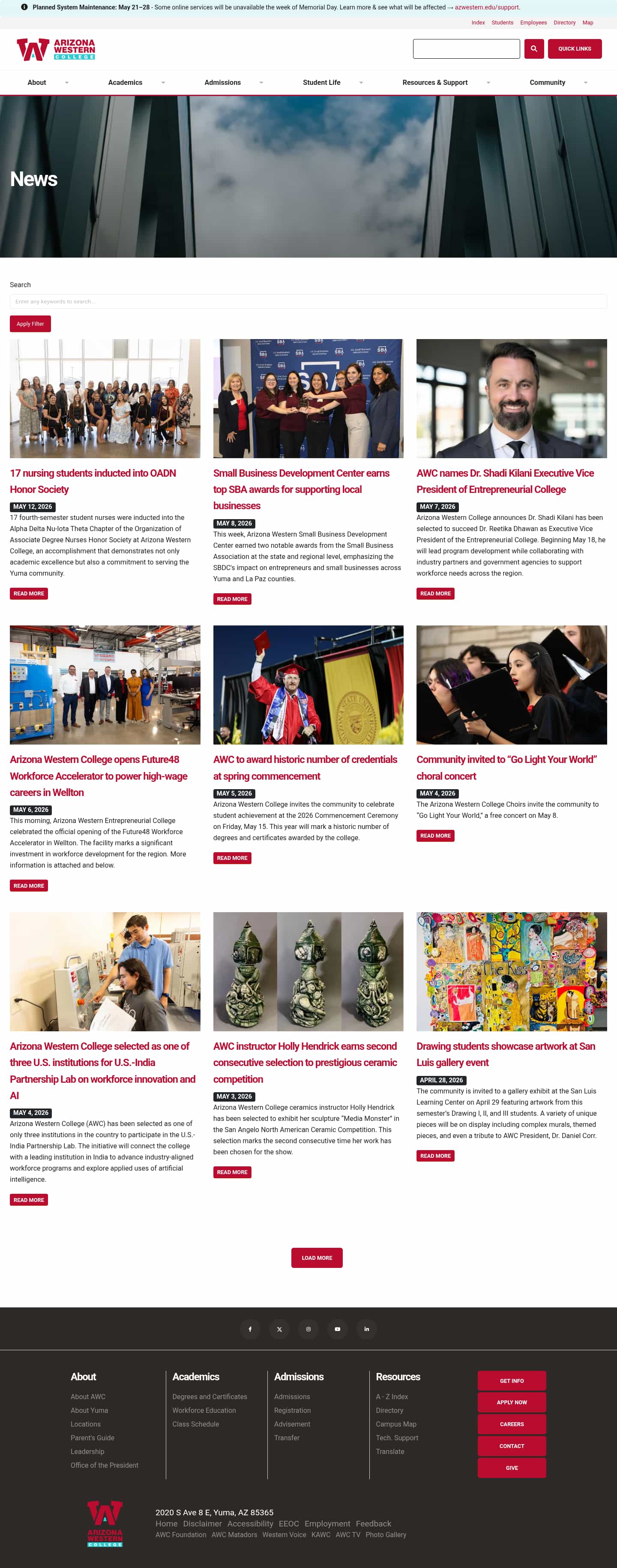 Latest website image capture