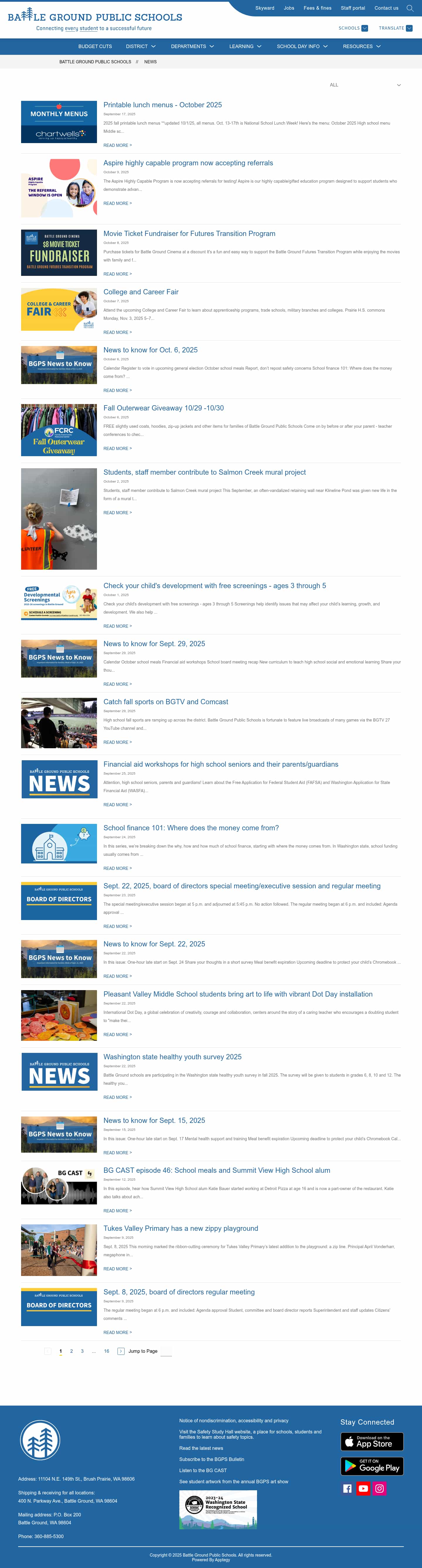 Latest website image capture