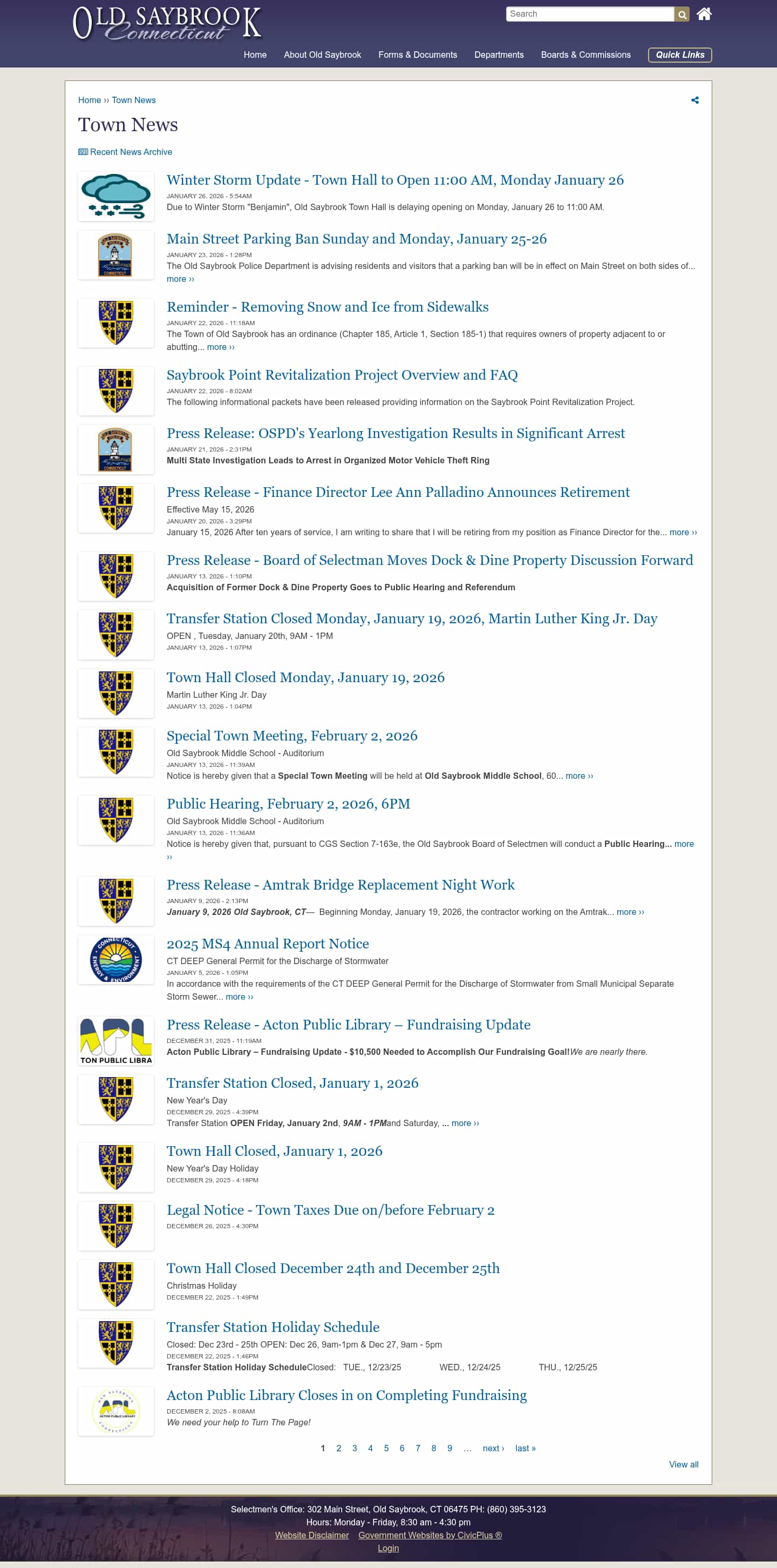 Latest website image capture