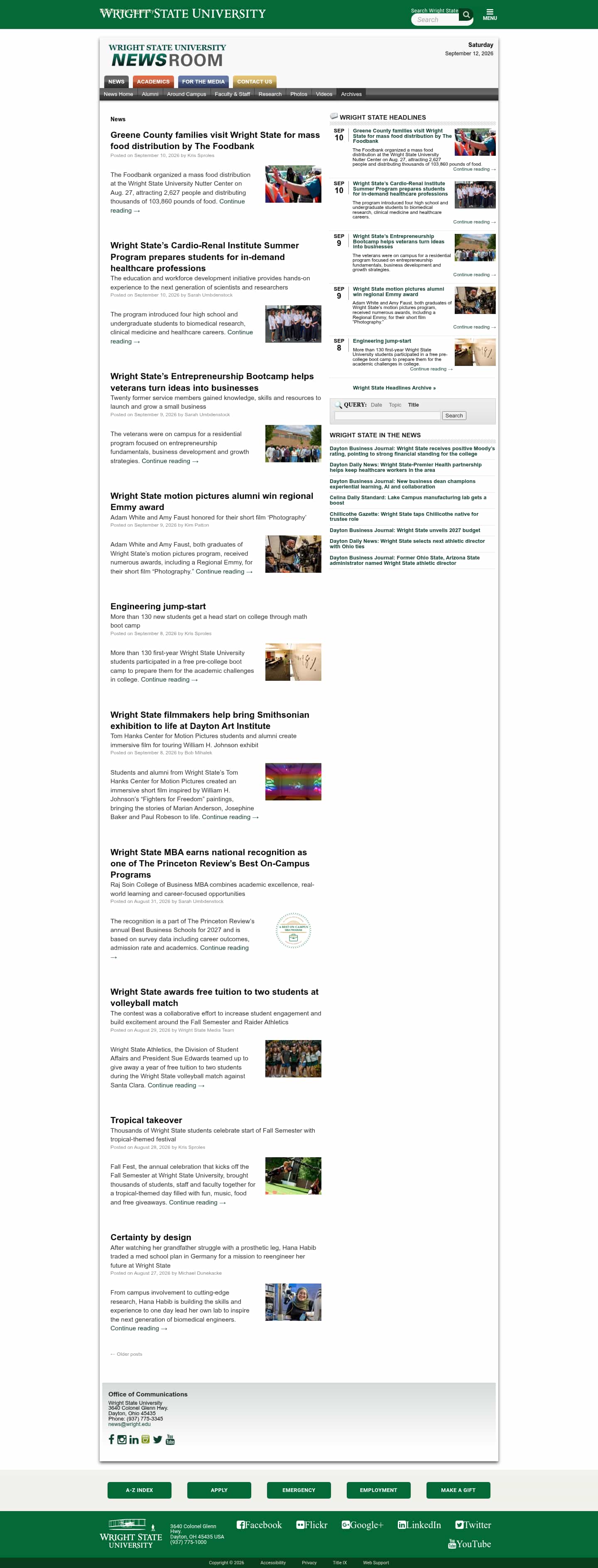 Latest website image capture