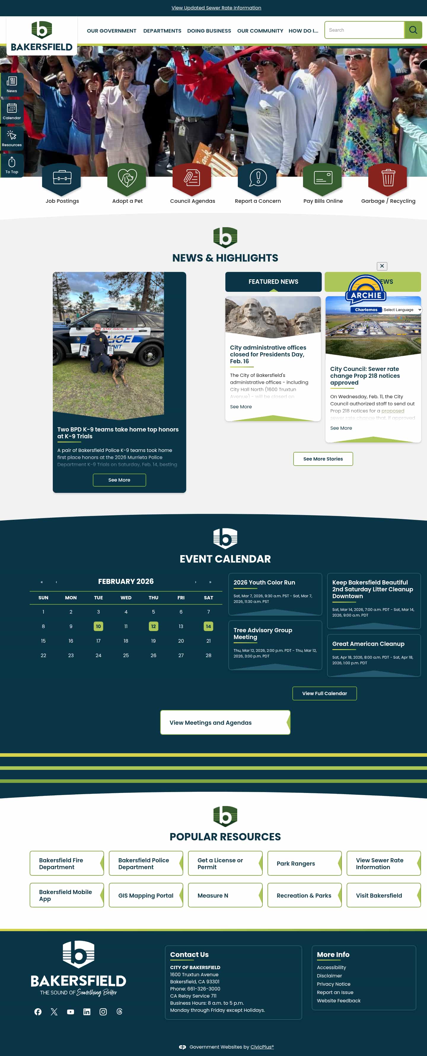 Latest website image capture