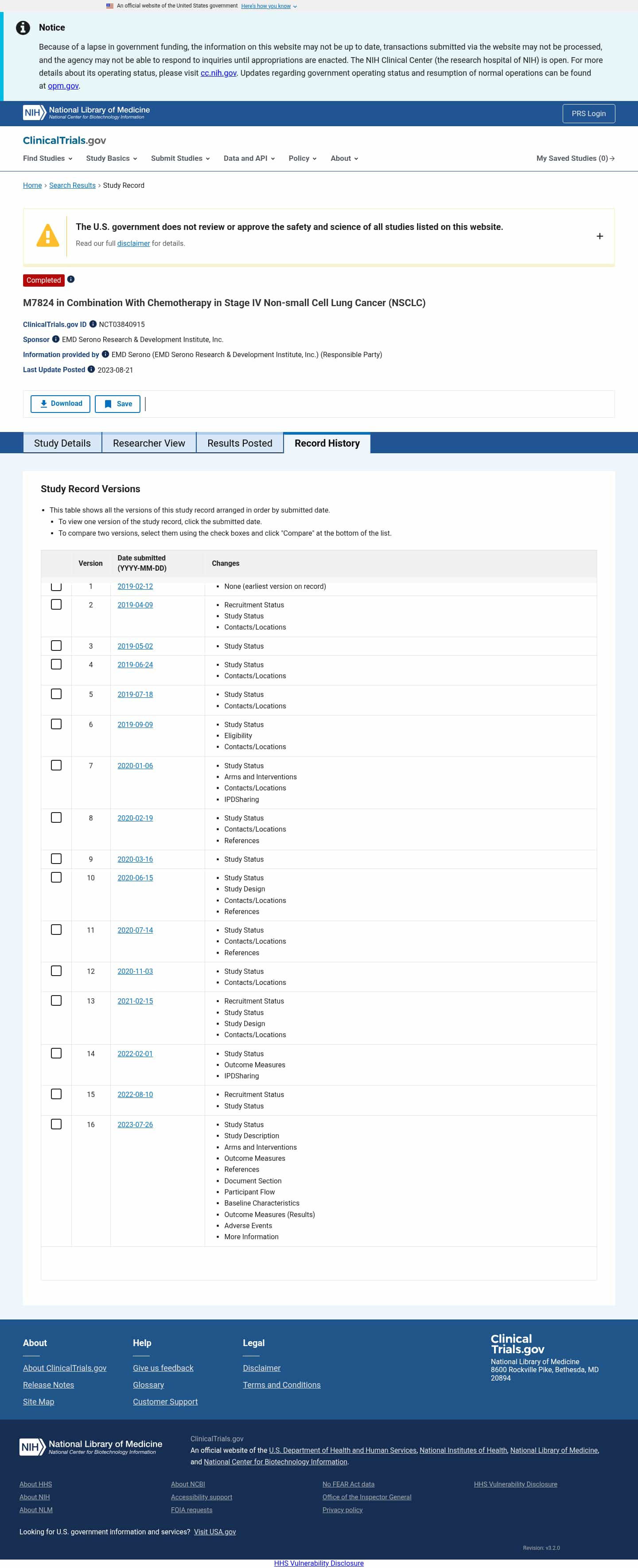 Latest website image capture