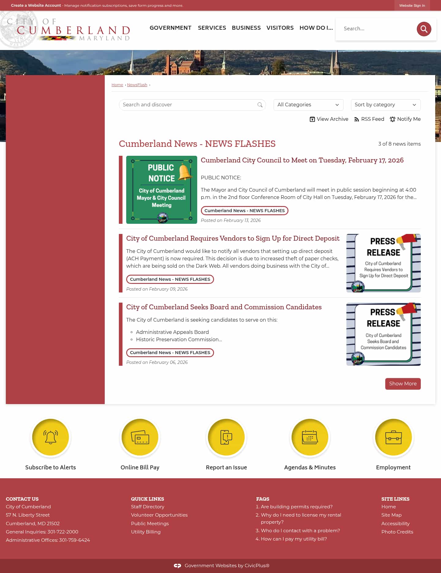 Latest website image capture