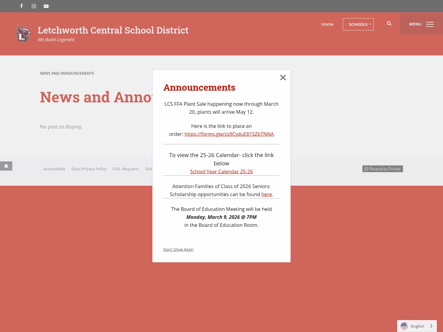 Latest website image capture