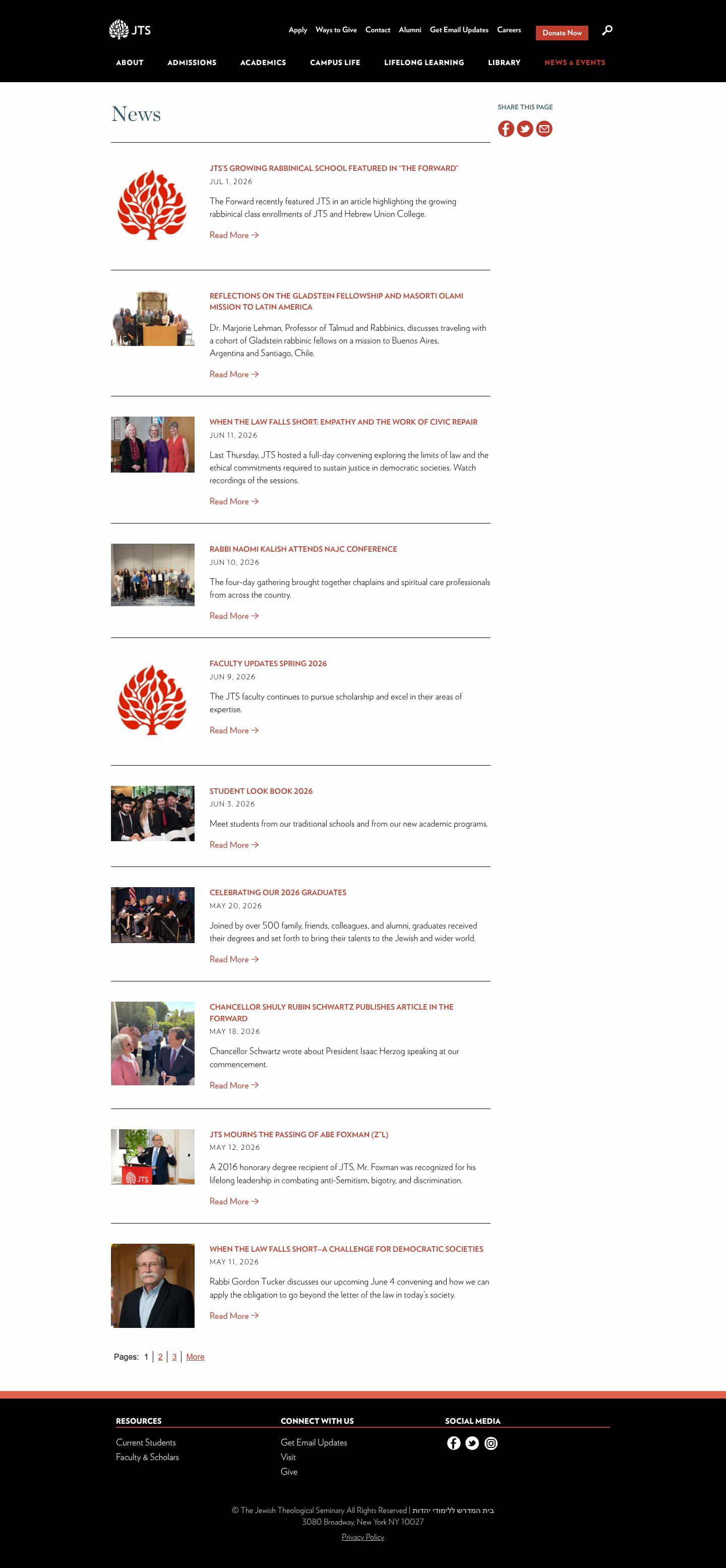 Latest website image capture
