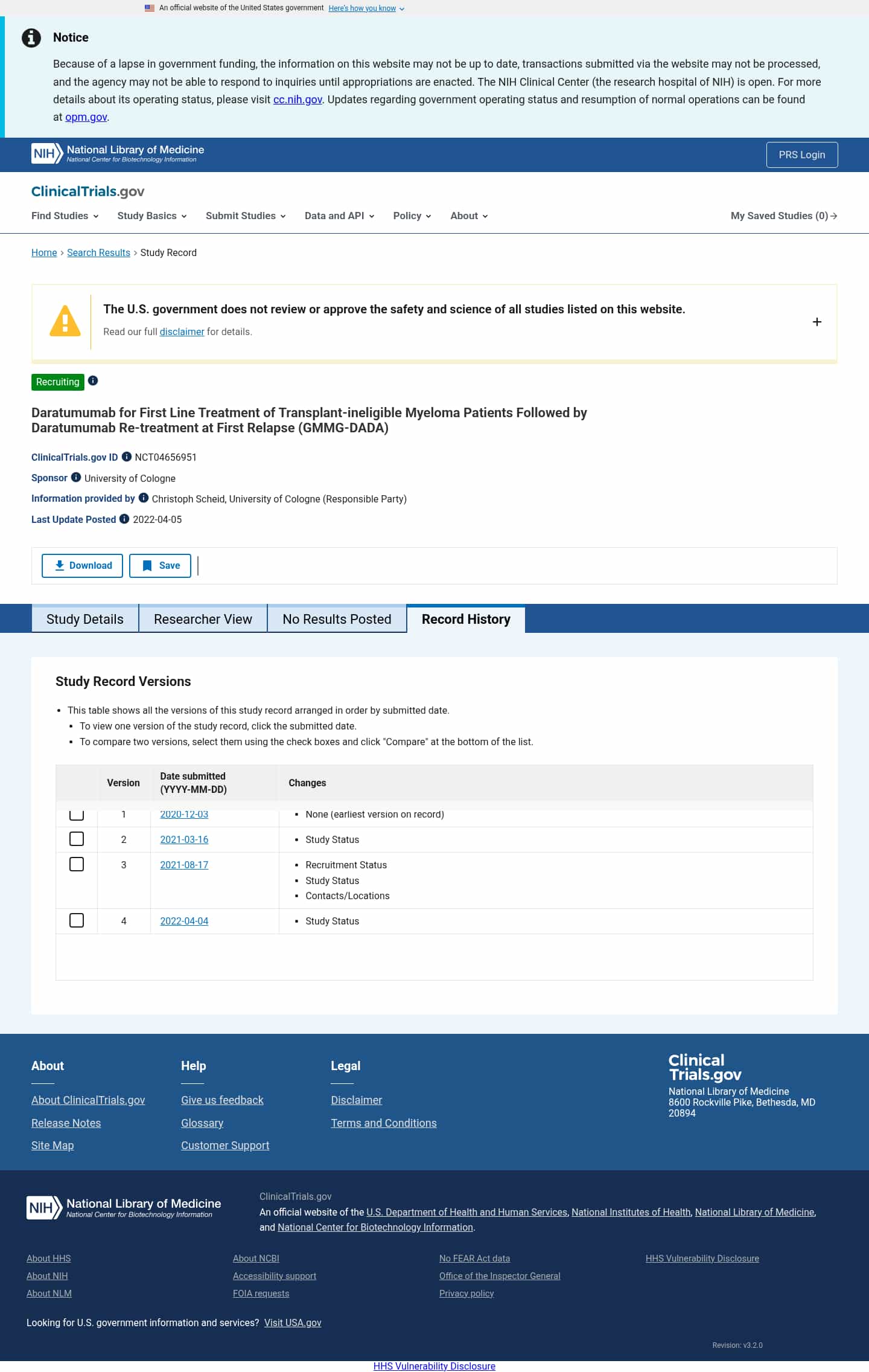 Latest website image capture