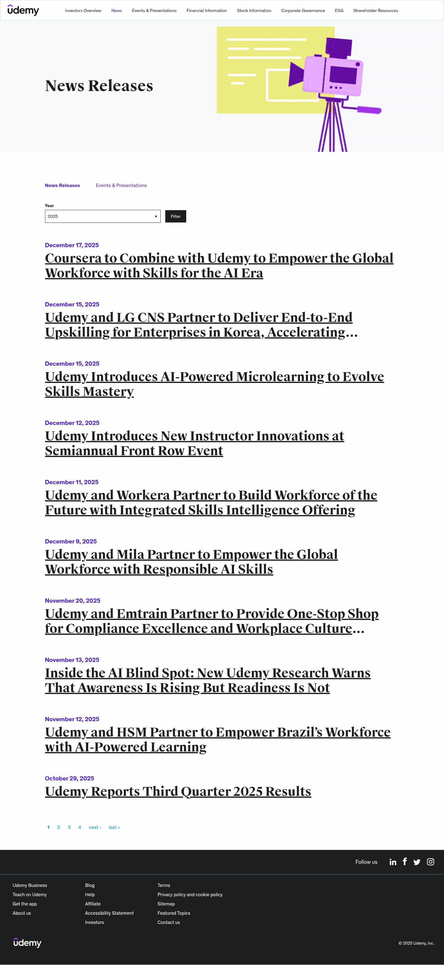 Latest website image capture