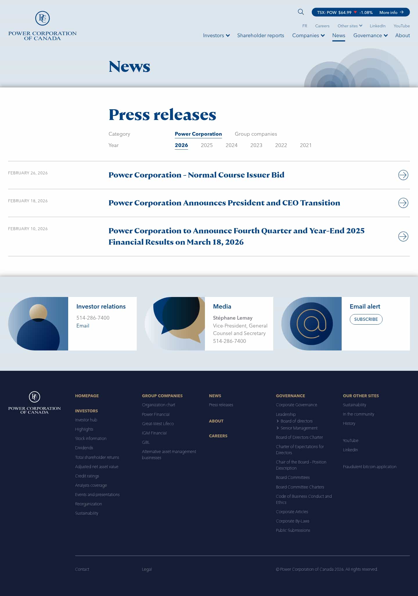 Latest website image capture