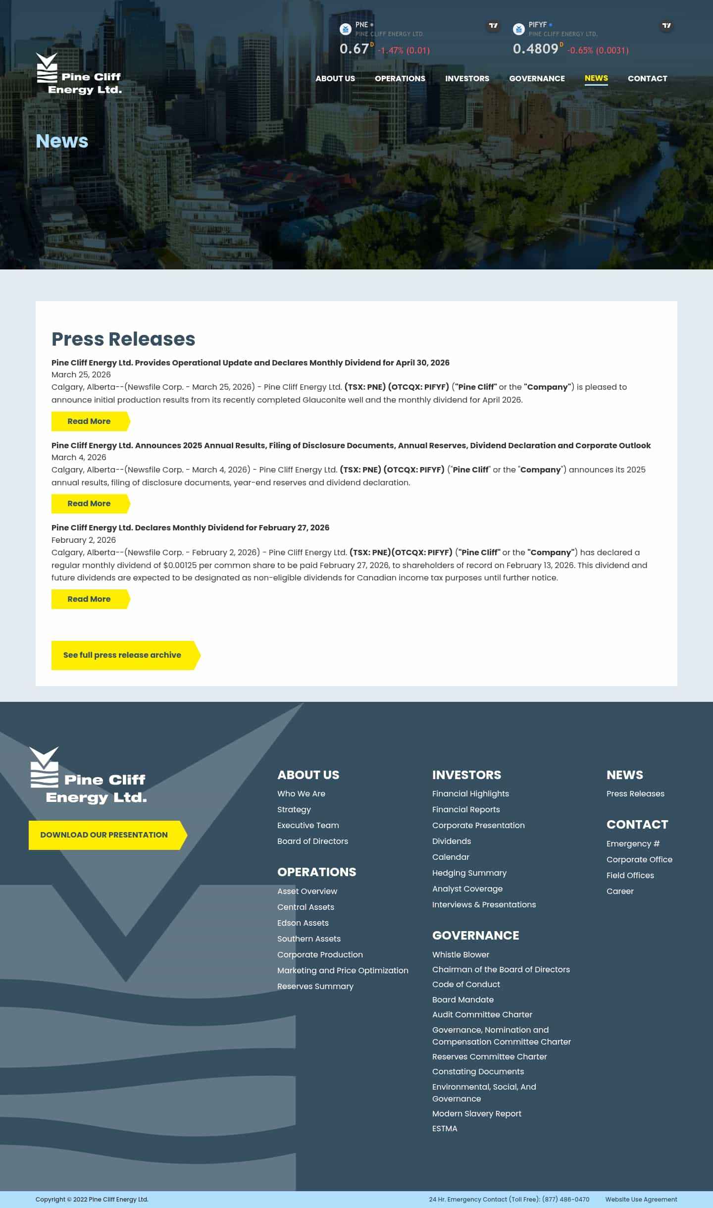 Latest website image capture