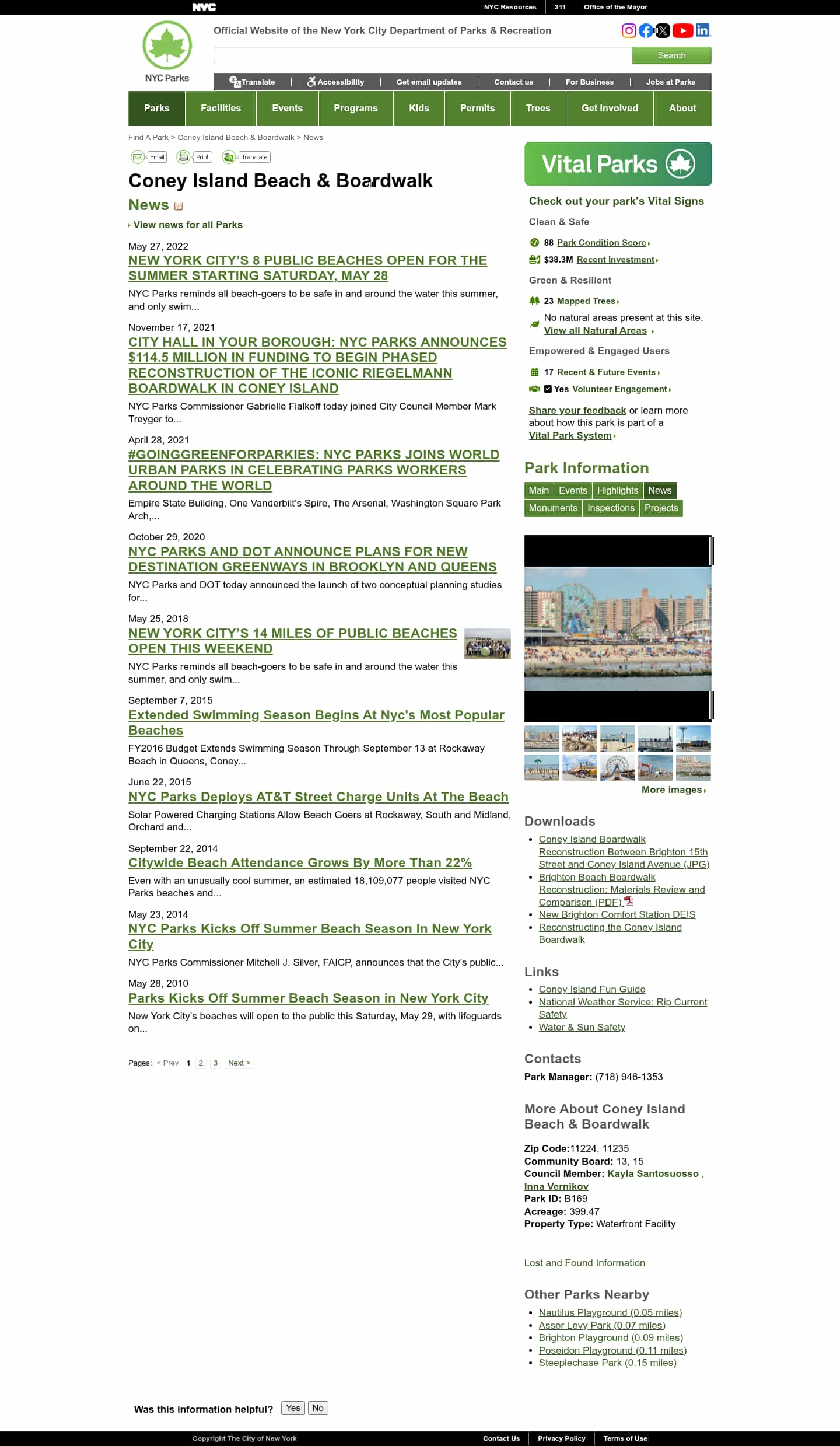 Latest website image capture