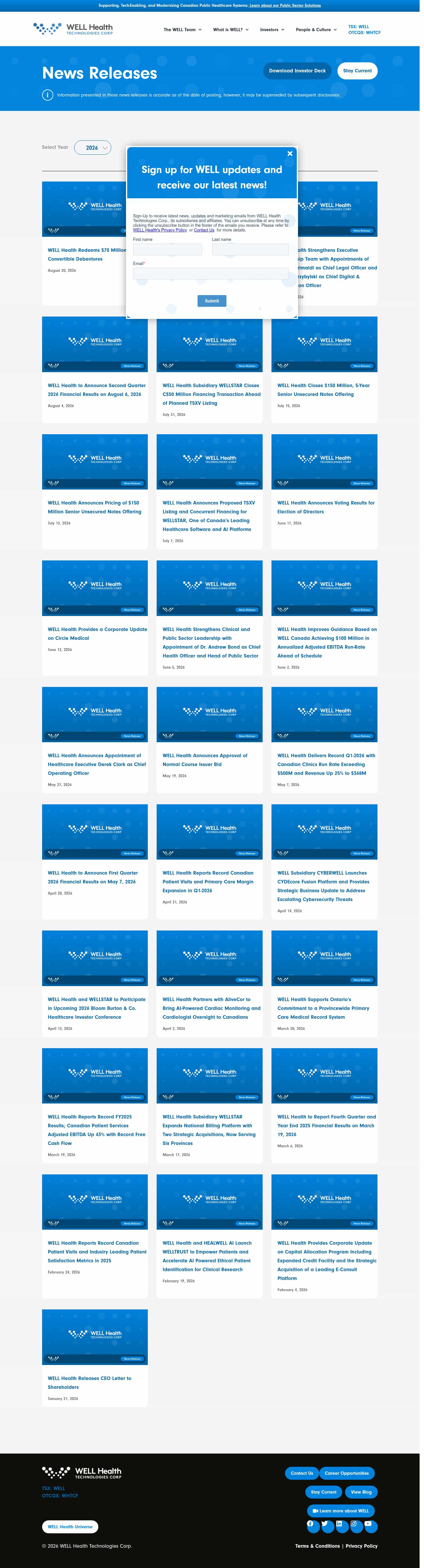 Latest website image capture