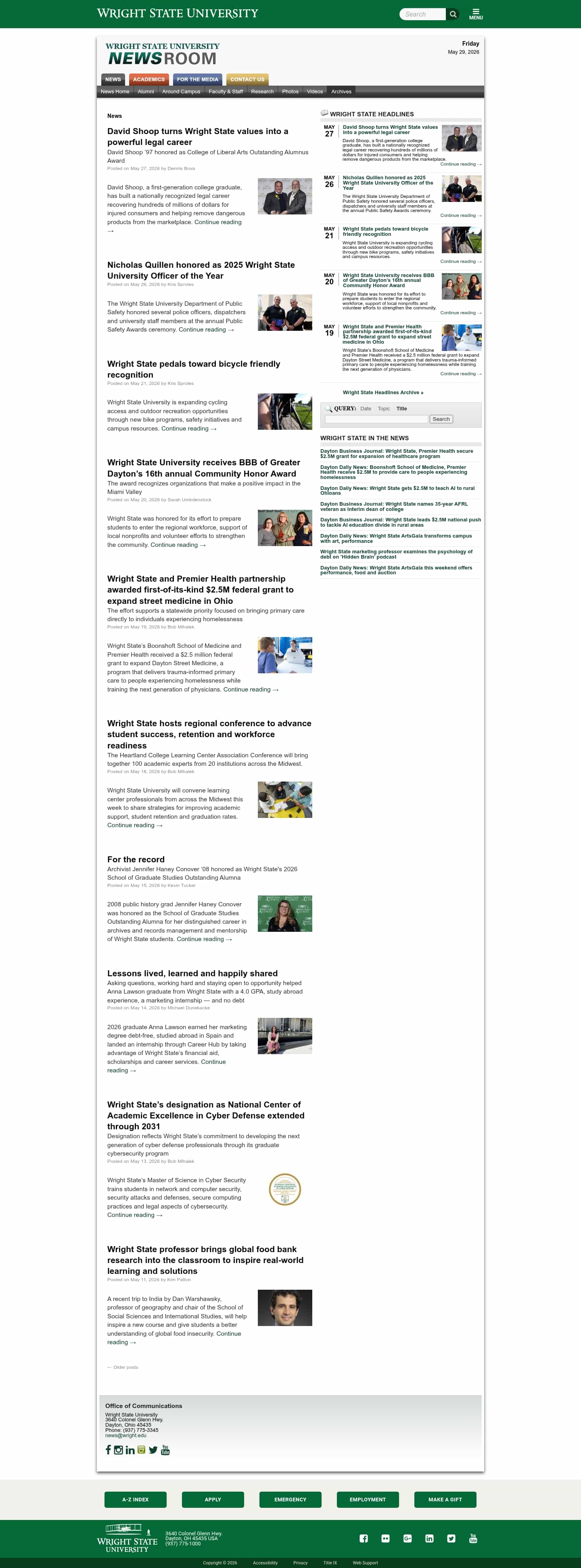 Latest website image capture