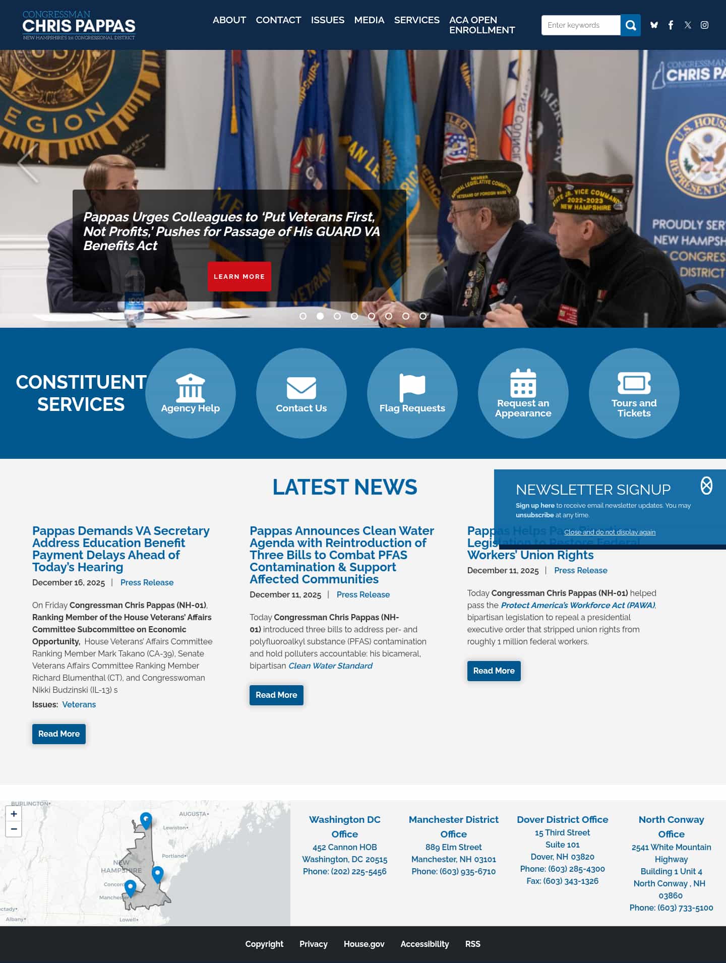 Latest website image capture